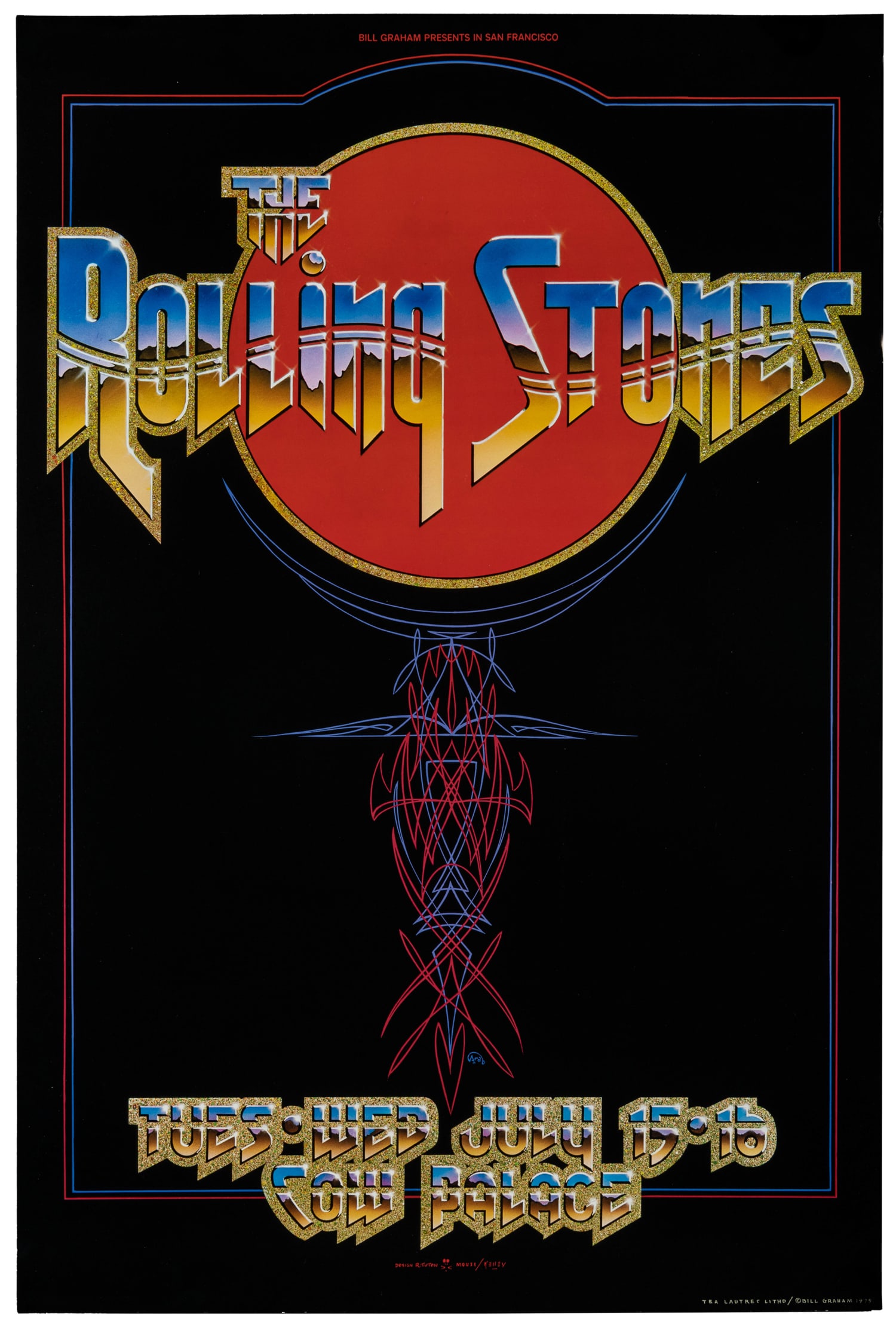 Rolling Stones / Cow Palace. 1975. (1 of 1)