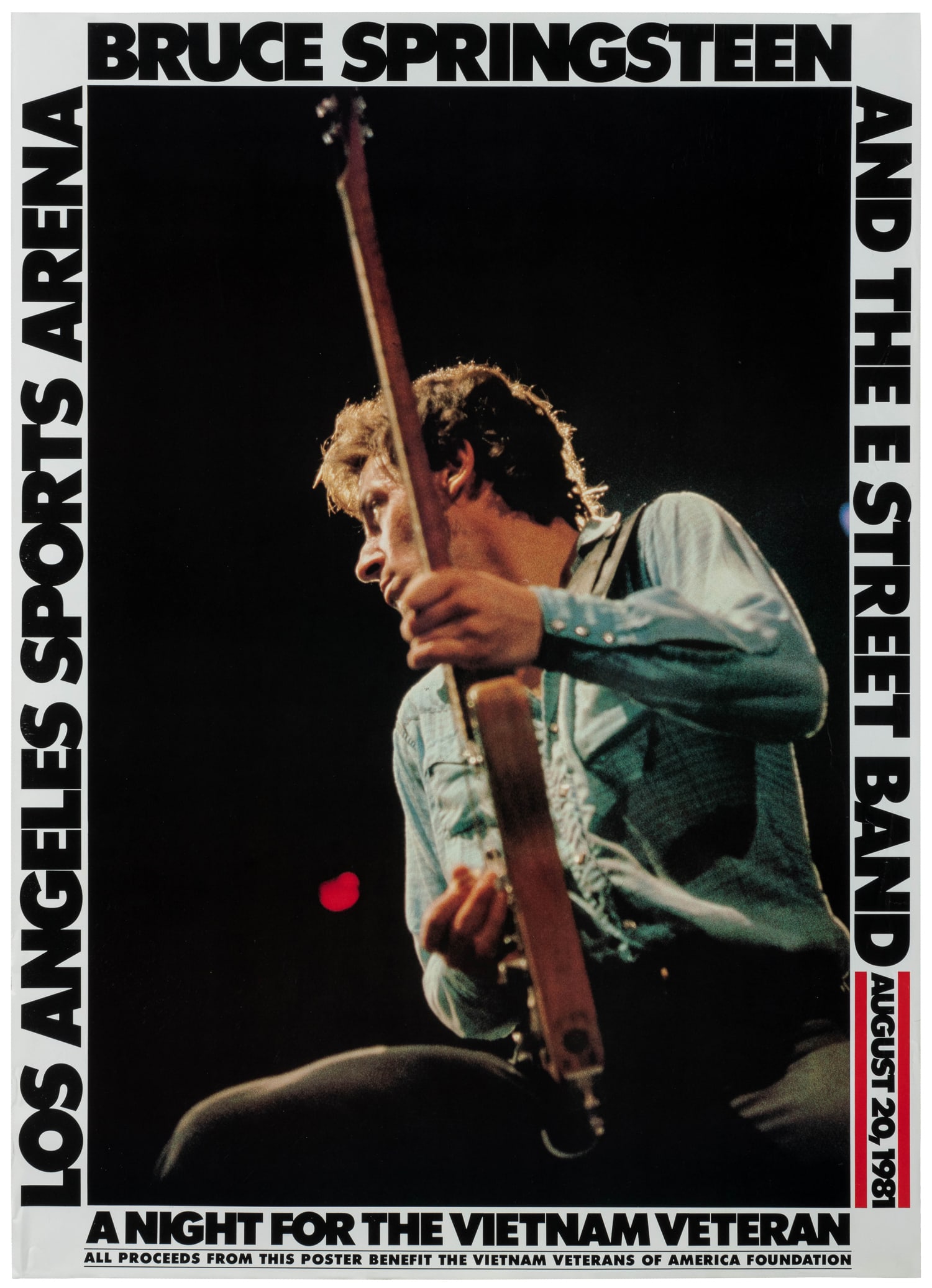 Bruce Springsteen & The E Street Band. /Los Angeles Sports Arena. 1981. (1 of 1)