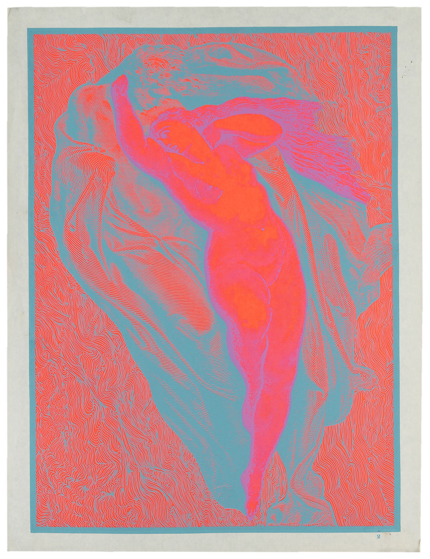 [BLACKLIGHT]. Nine Hambly Studios posters. - 2