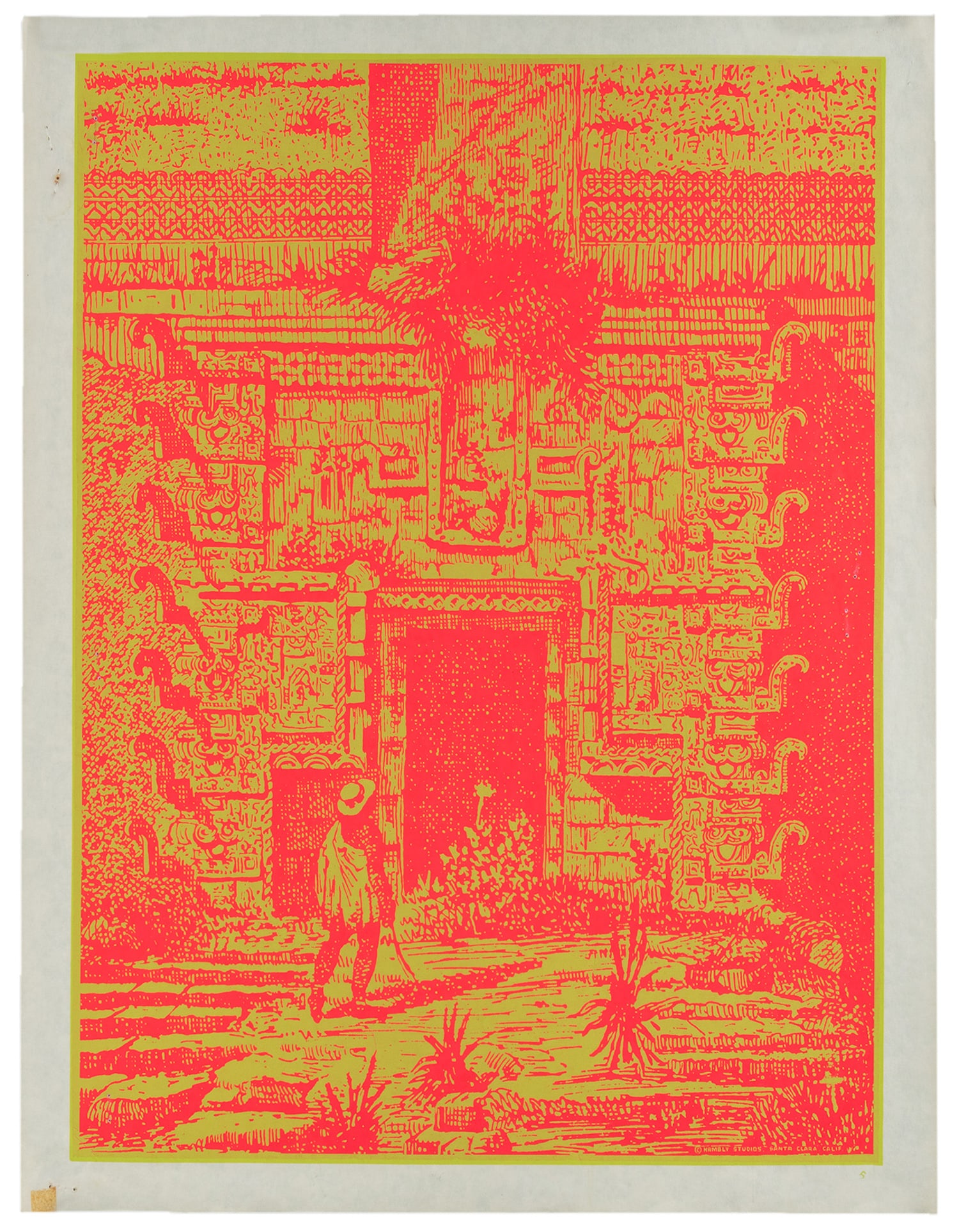 [BLACKLIGHT]. Nine Hambly Studios posters. - 4