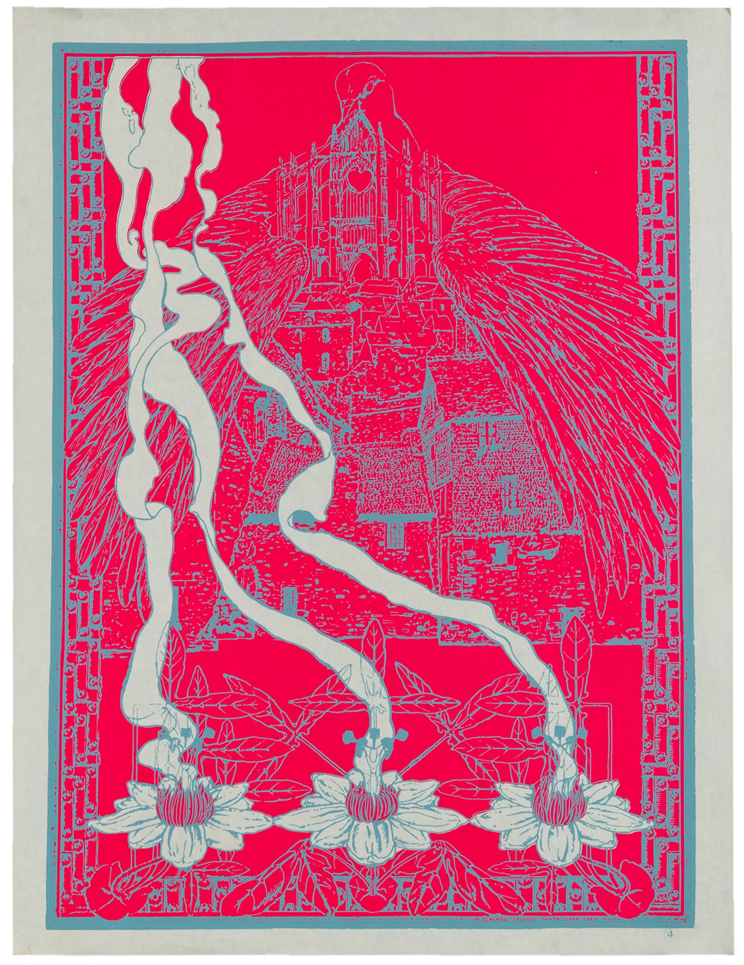 [BLACKLIGHT]. Nine Hambly Studios posters. - 6