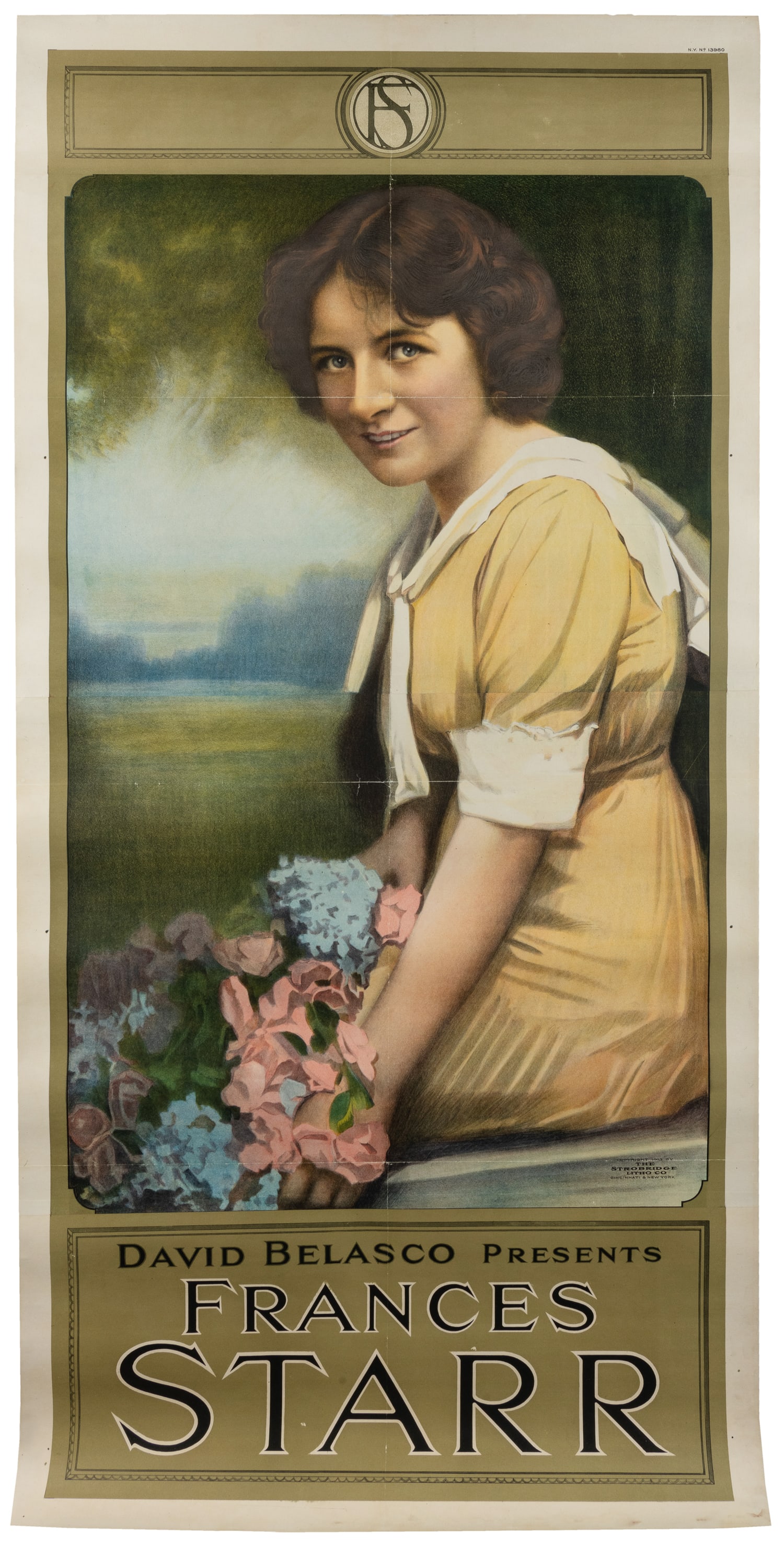 David Belasco Presents Frances Starr. 1913. (1 of 1)