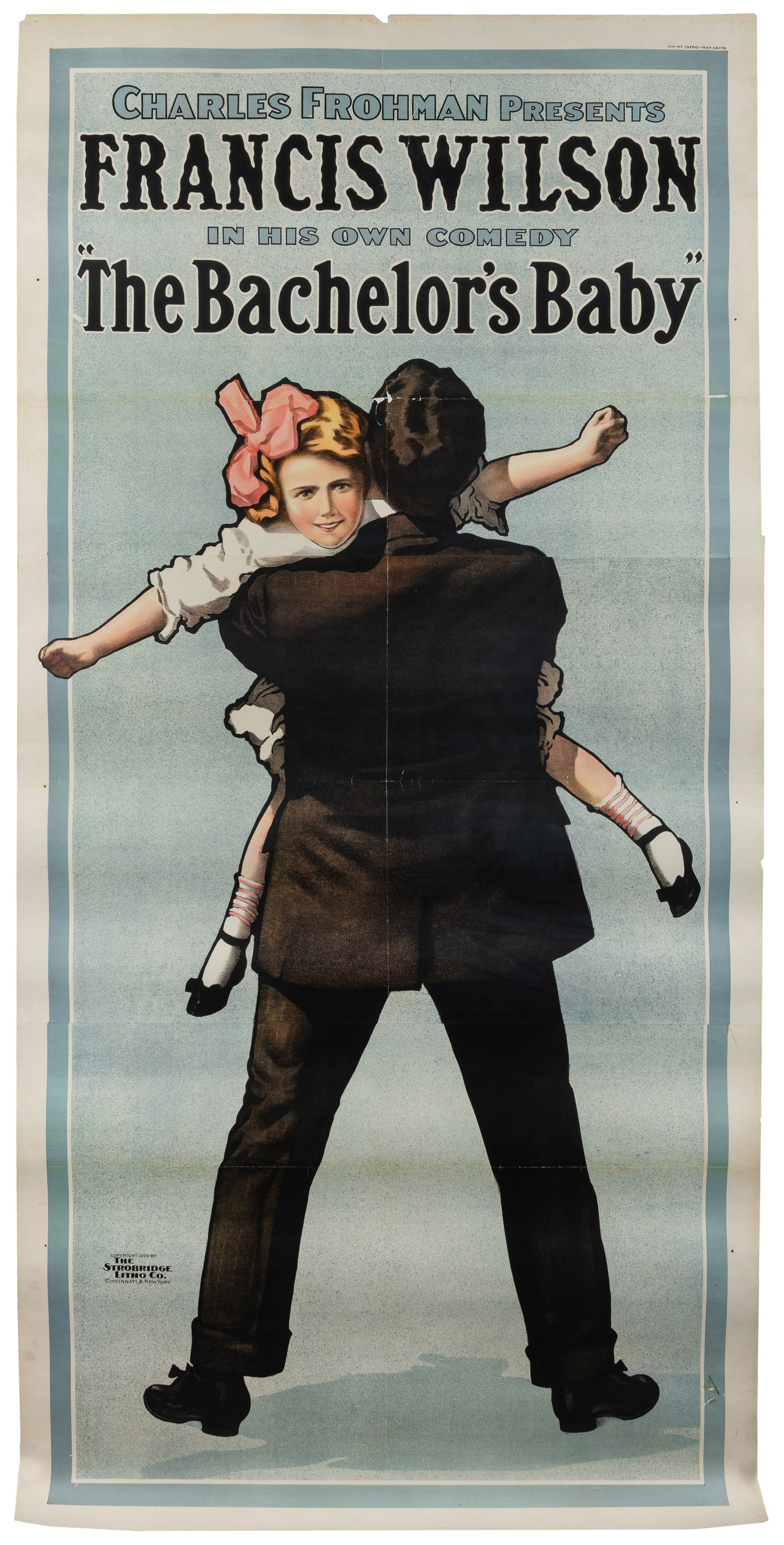 Francis Wilson / The Bachelor's Baby. 1909. (1 of 1)