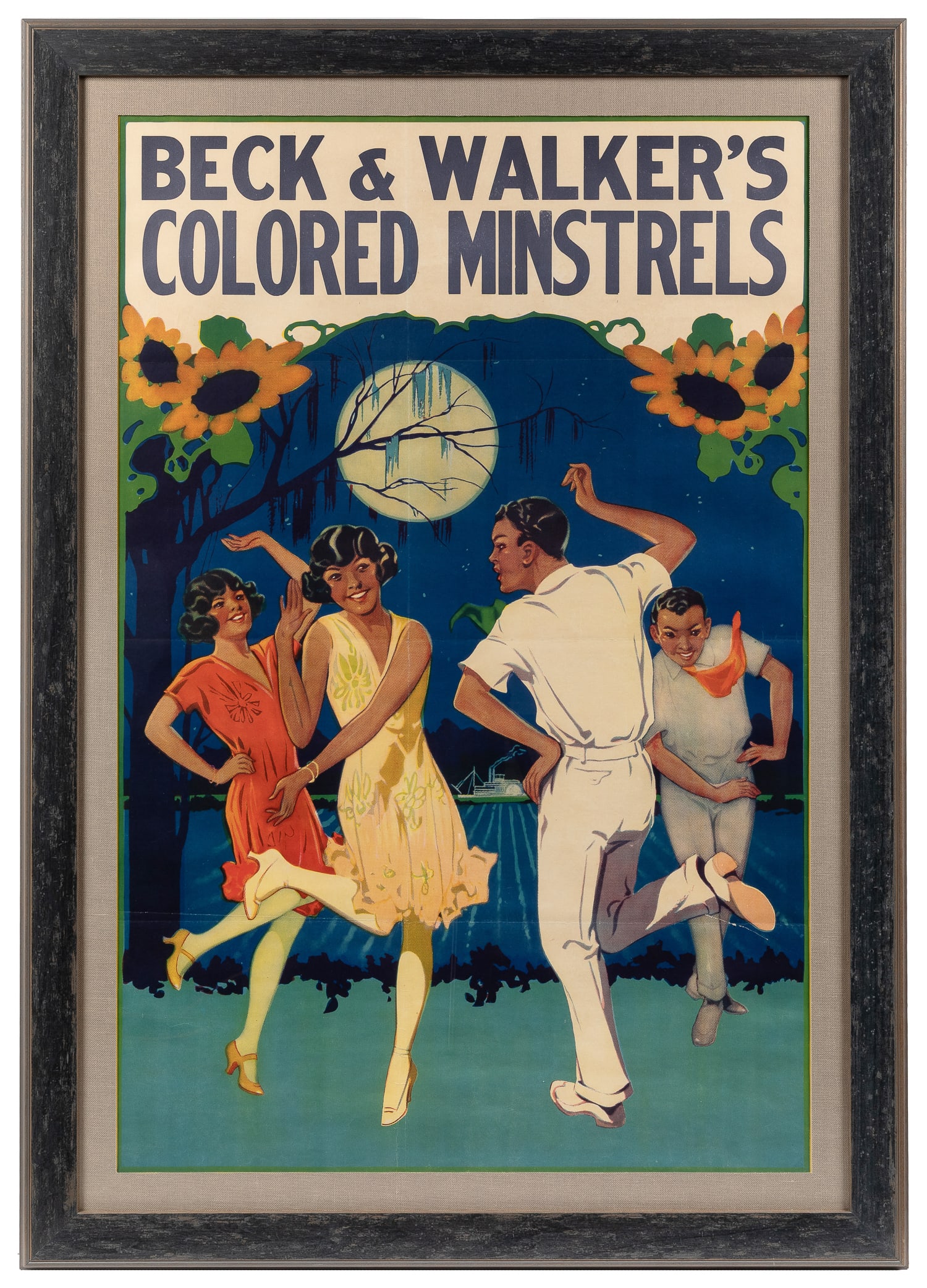 Beck & Walker's Colored Minstrels. (1 of 1)