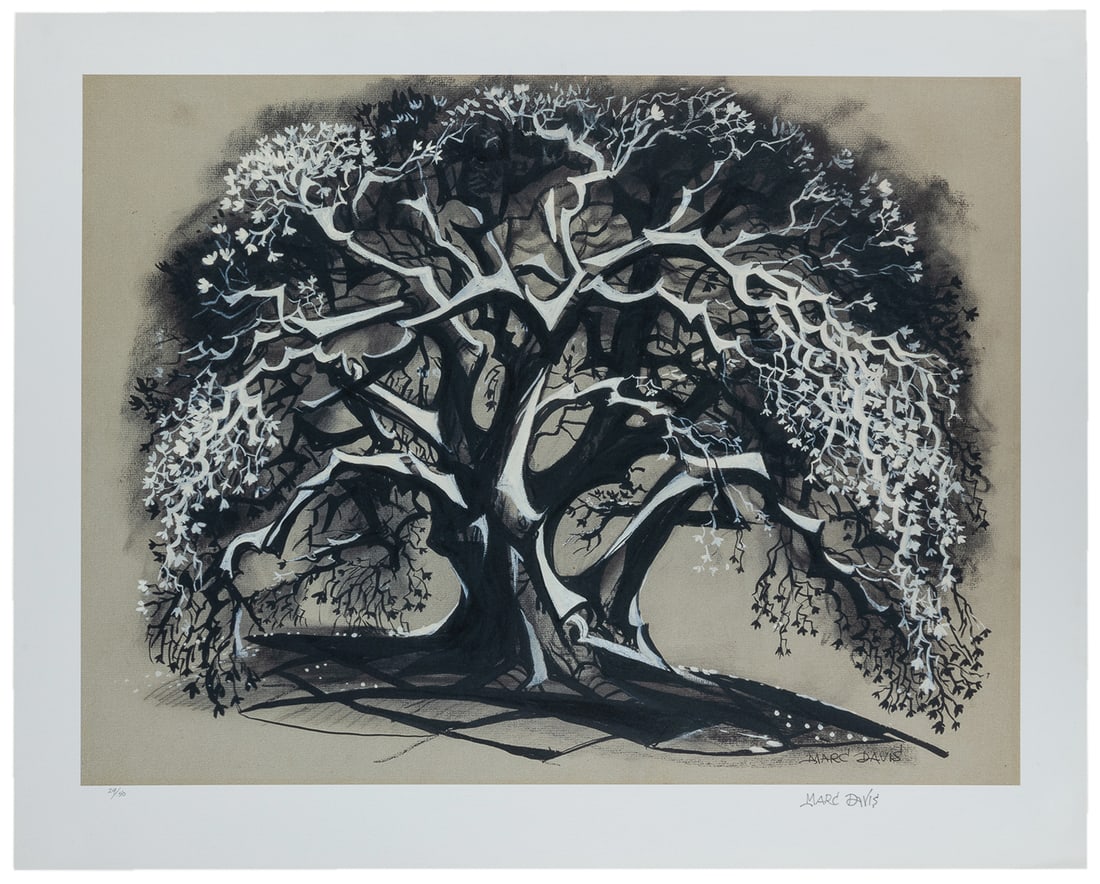DAVIS, Marc Fraser (1913-2000). Tree of Knowledge. 1958. (1 of 2)