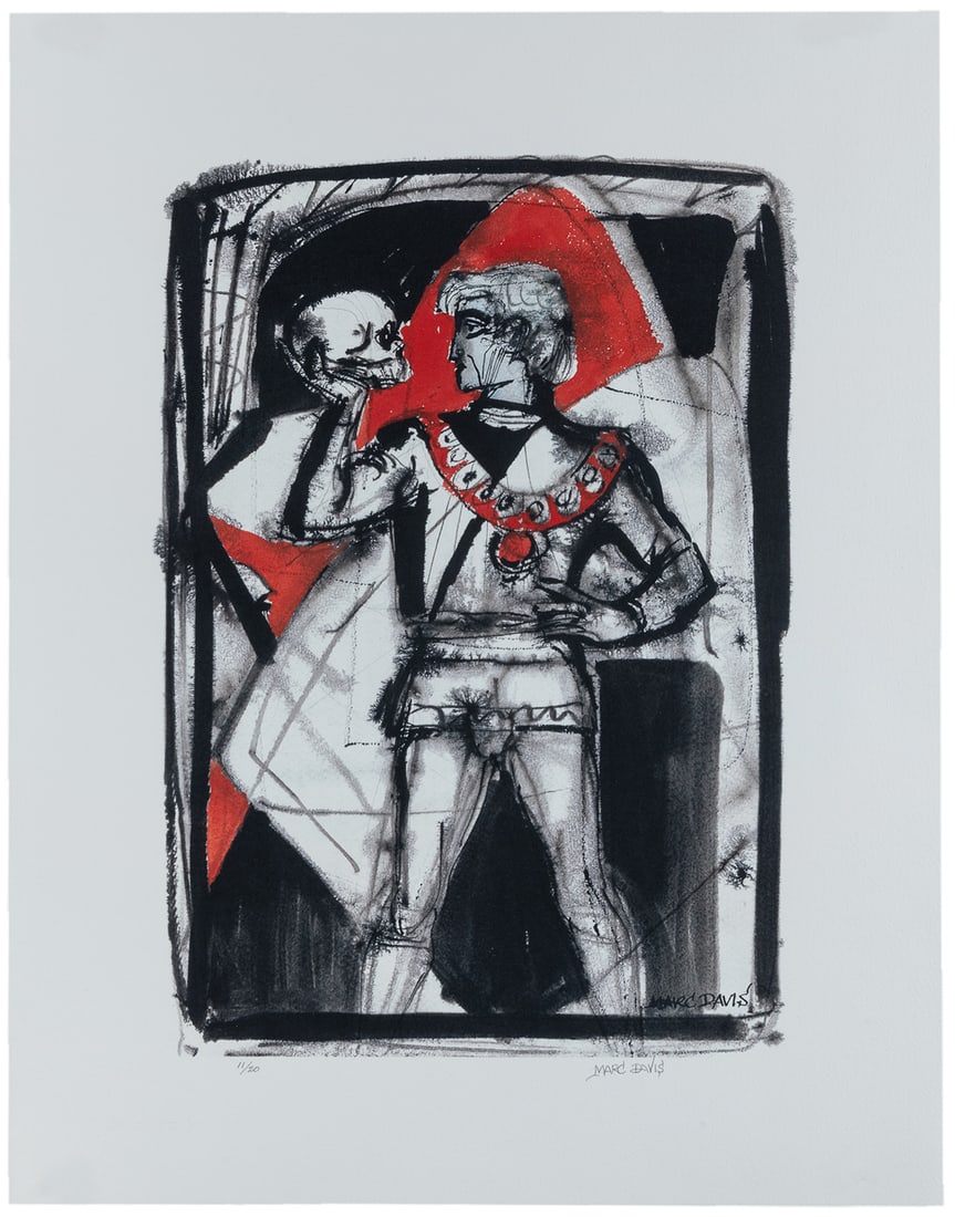 DAVIS, Marc Fraser (1913-2000). Hamlet. (1 of 2)