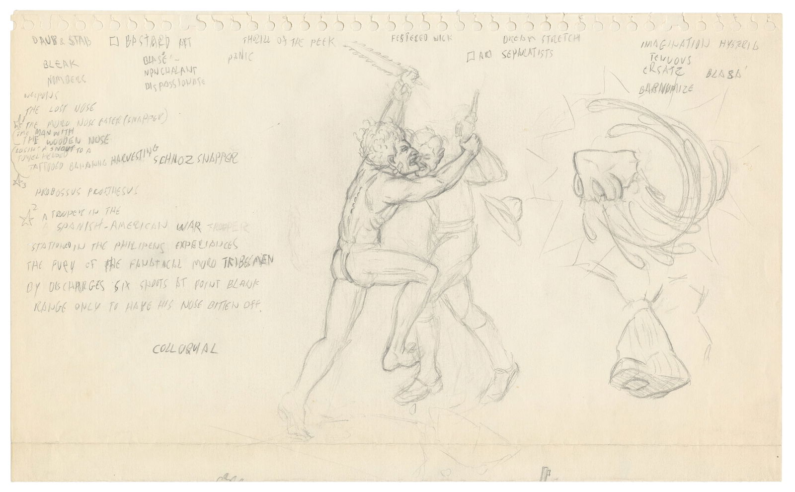 WILLIAMS, Robert (American, b. 1943). Four Sketches. - 3