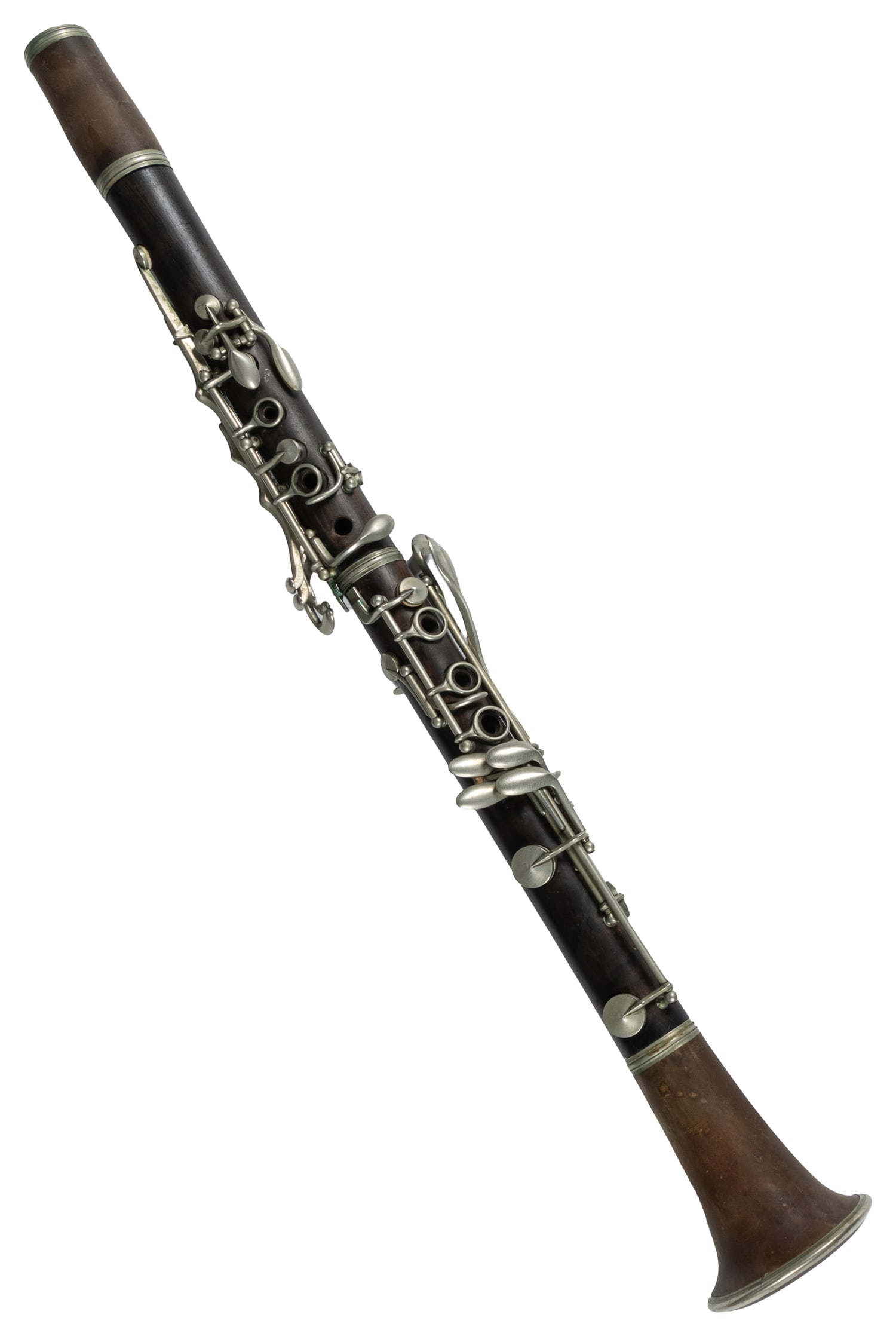Artie Shaw Owned Clarinet.: Artie Shaw Owned Clarinet. Missing mouthpiece. Accompanied by a handwritten note: "This clarinet was given to my father, Artie Shaw, by a fan. He gave it to me before his death. - Jonathan Shaw". Arti