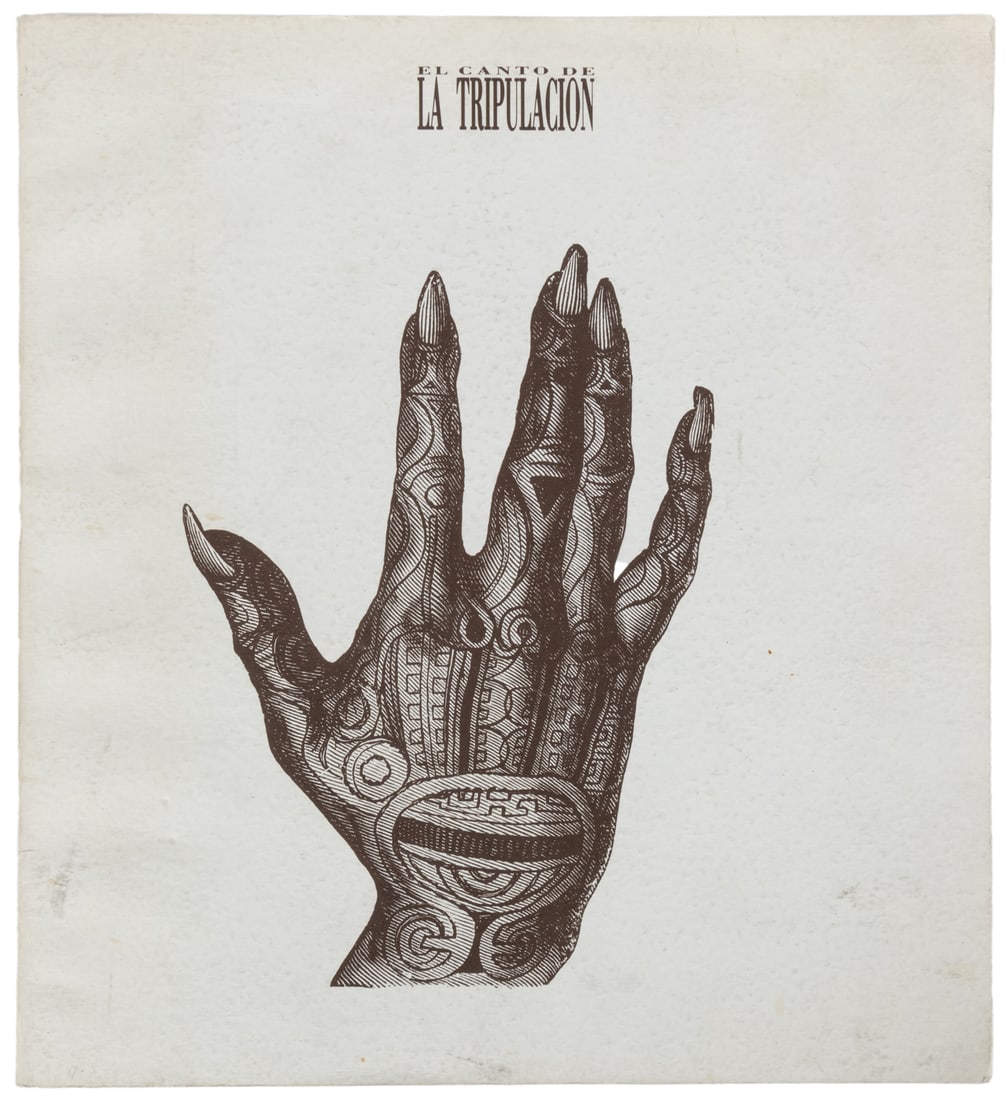 El Canto de La Tripulacion.: El Canto de La Tripulacion. Np., n.d. (Madrid, ca. 1990). Original cardstock covers. Illustrated in black and white throughout. Square 4to. Issue of the scarce privately published Spanish countercultu
