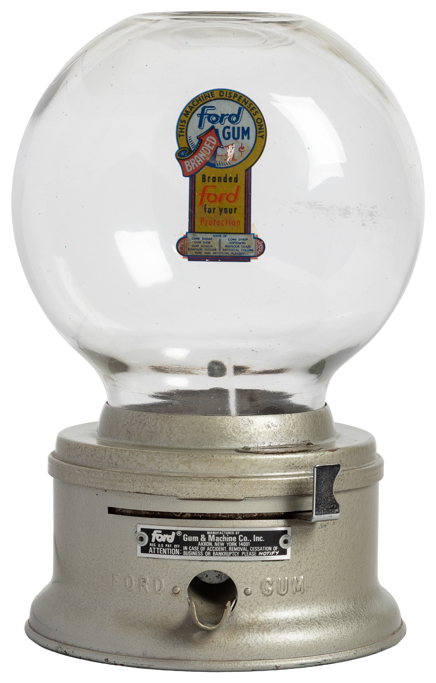 Ford 1 Cent Gumball Machine. (1 of 1)