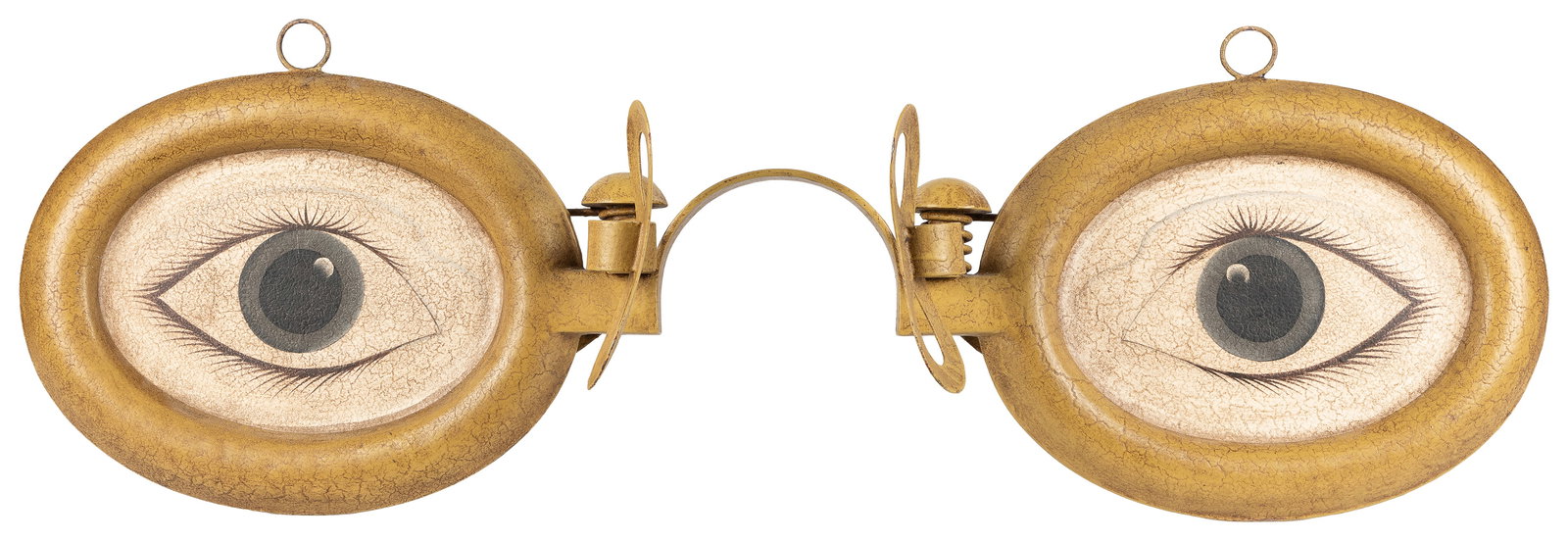 Optician's figural trade sign. (1 of 2)