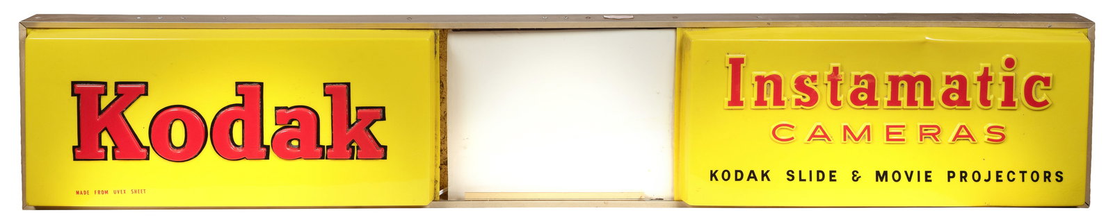 Kodak Instamatic sign. (1 of 3)