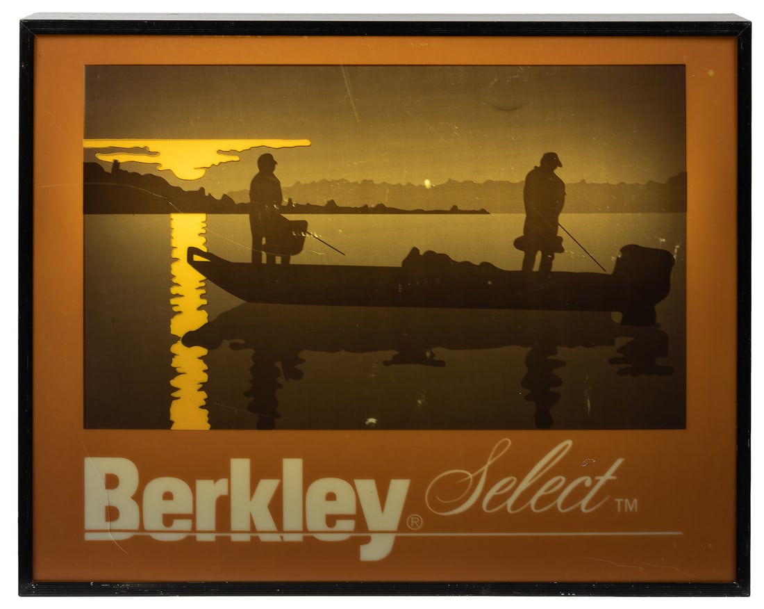 Double Sided Berkley Select Lighted Sign. Circa 20th century. (1 of 1)