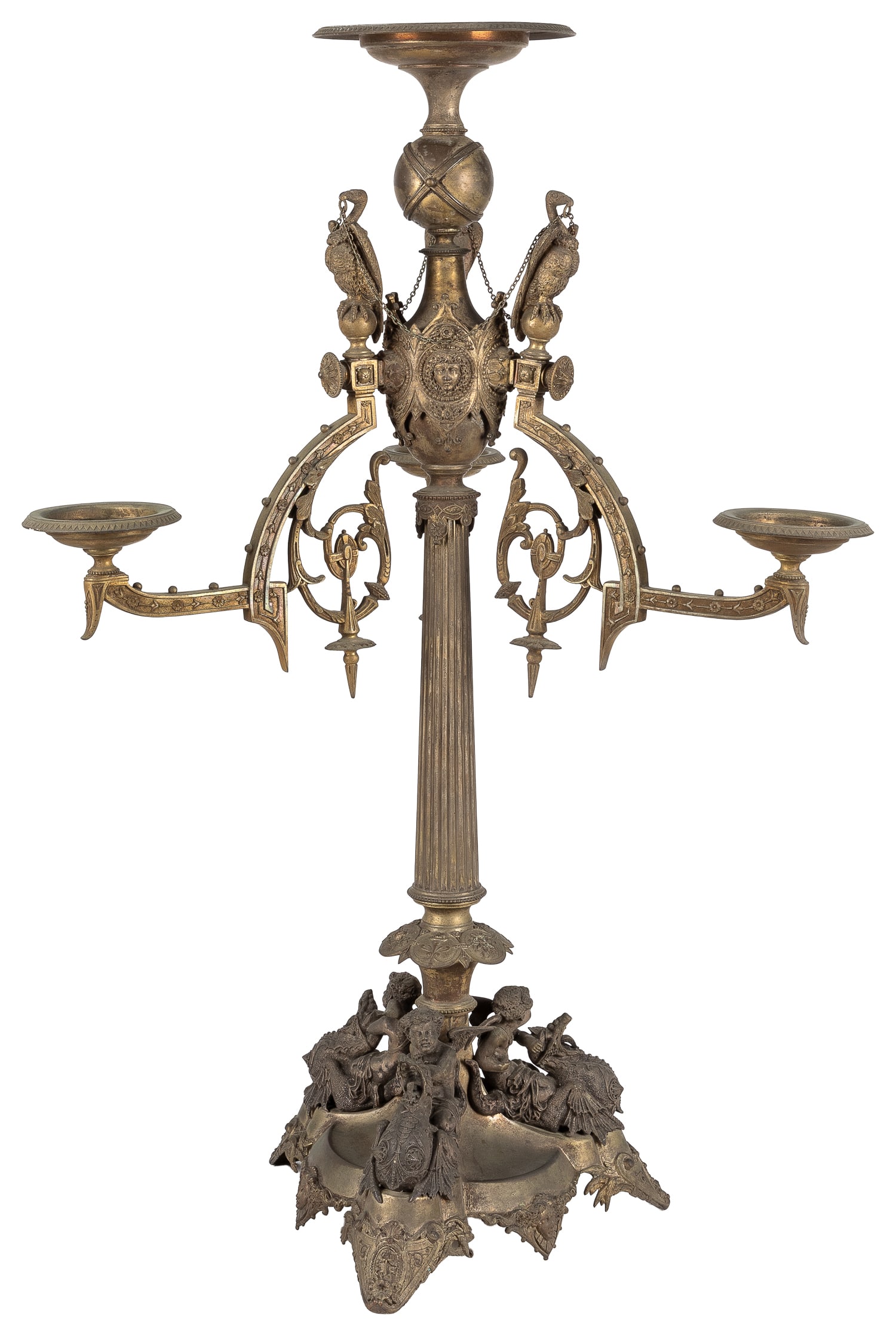 Large Gothic candelabra. (1 of 5)
