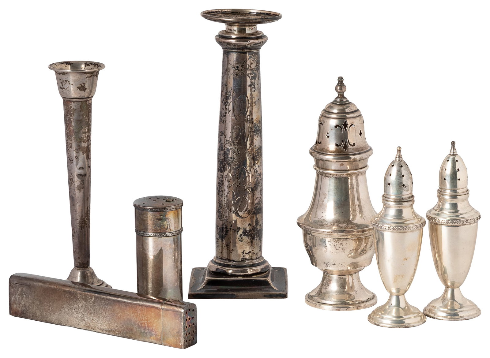 Sterling silver object assortment (7). (1 of 1)