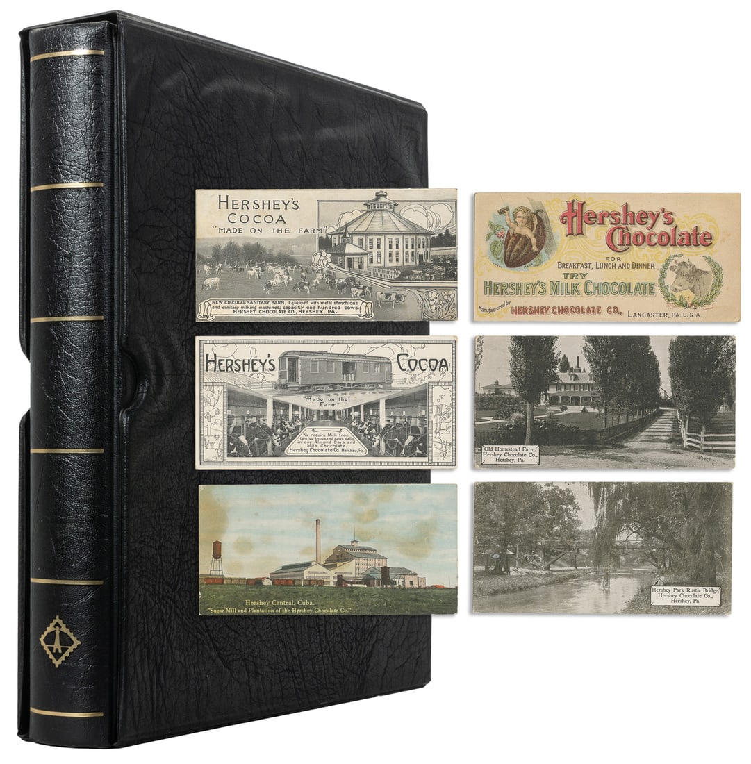 [CHOCOLATE]. Binder of ephemera (Hershey's, Apollo, W.H. Baker). (1 of 8)