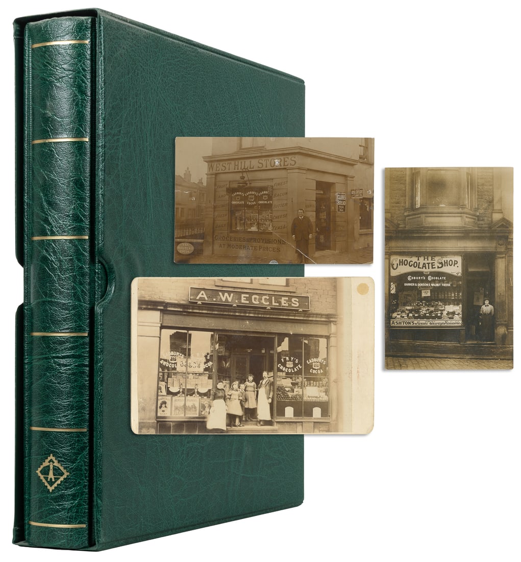 [CHOCOLATE]. Binder of chocolate and cocoa ephemera. (1 of 5)