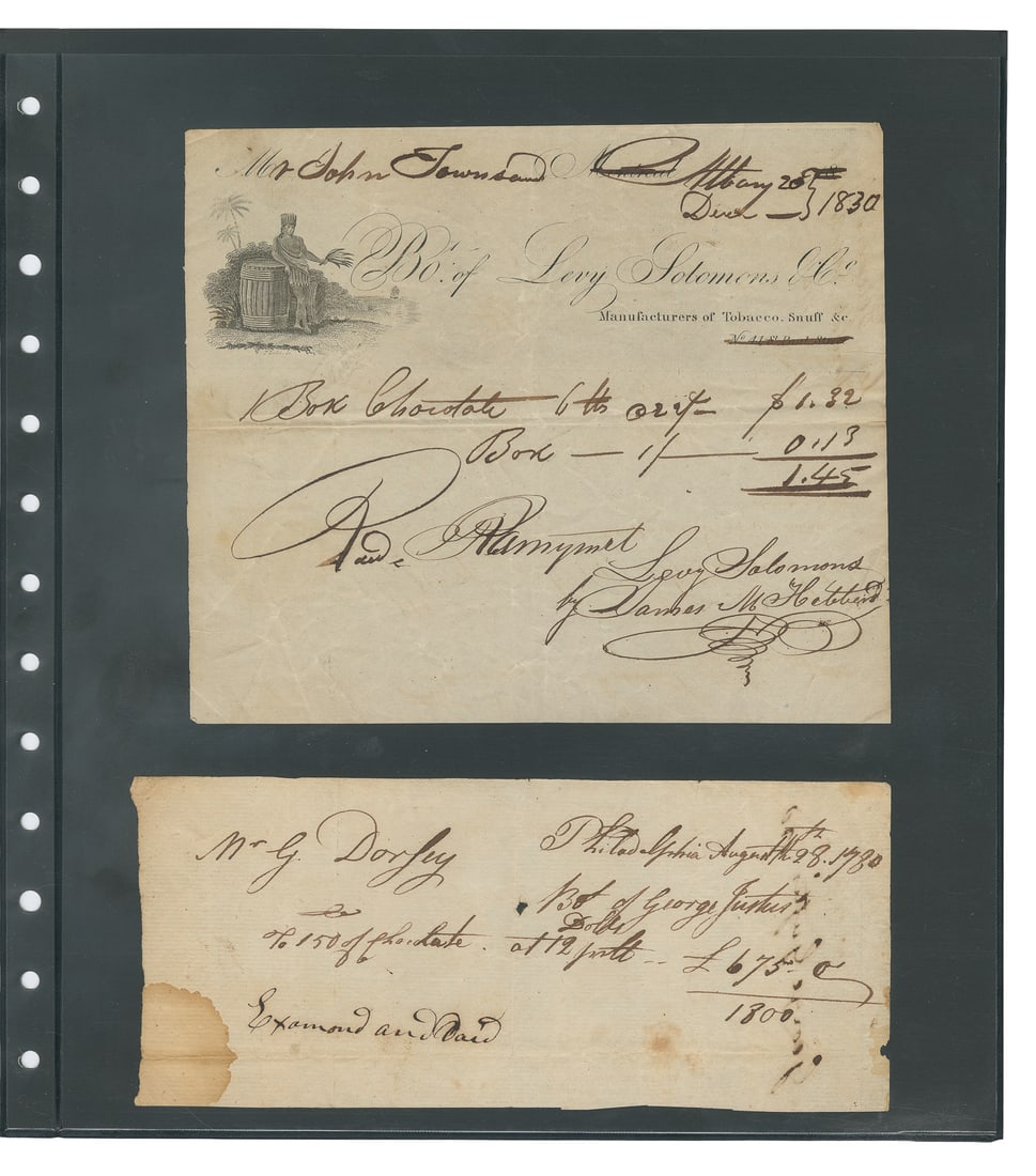 [CHOCOLATE]. Binder of chocolate-related documents and ephemera. (1 of 9)