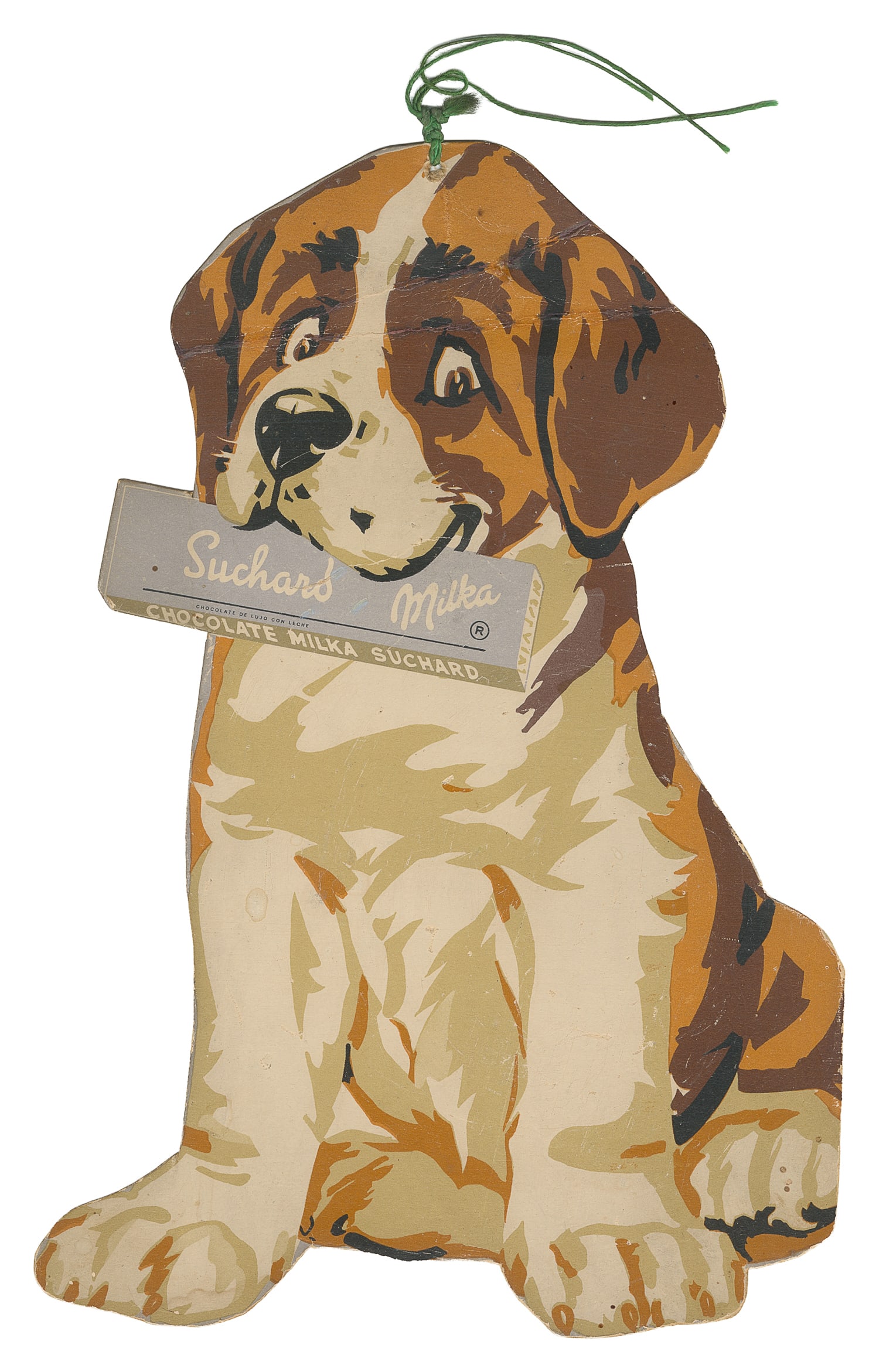 Two chocolate advertising items. - 2