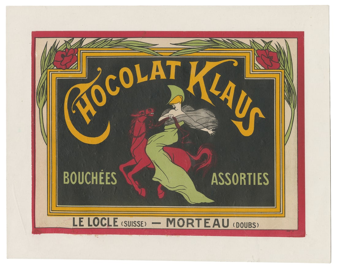 Two chocolate advertising items. - 3