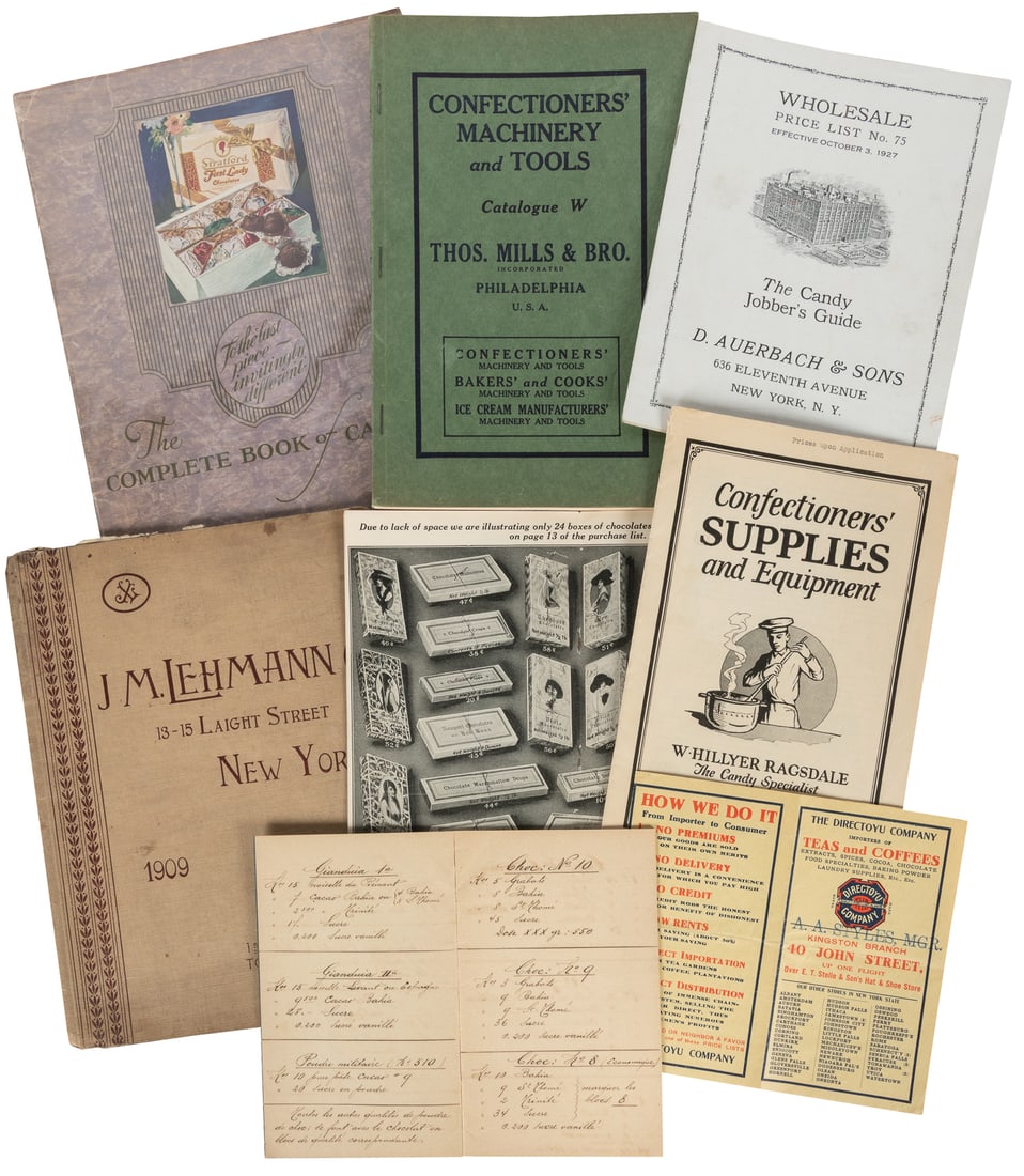 Collection of American and European Confectionery Company Price Lists and Catalogs (1 of 1)