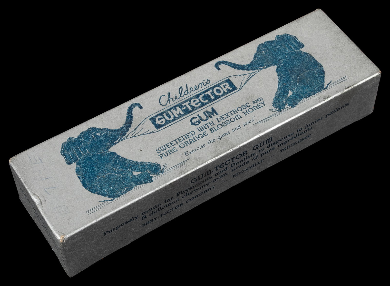 Children's Gum-Tector Gum in original box. (1 of 2)