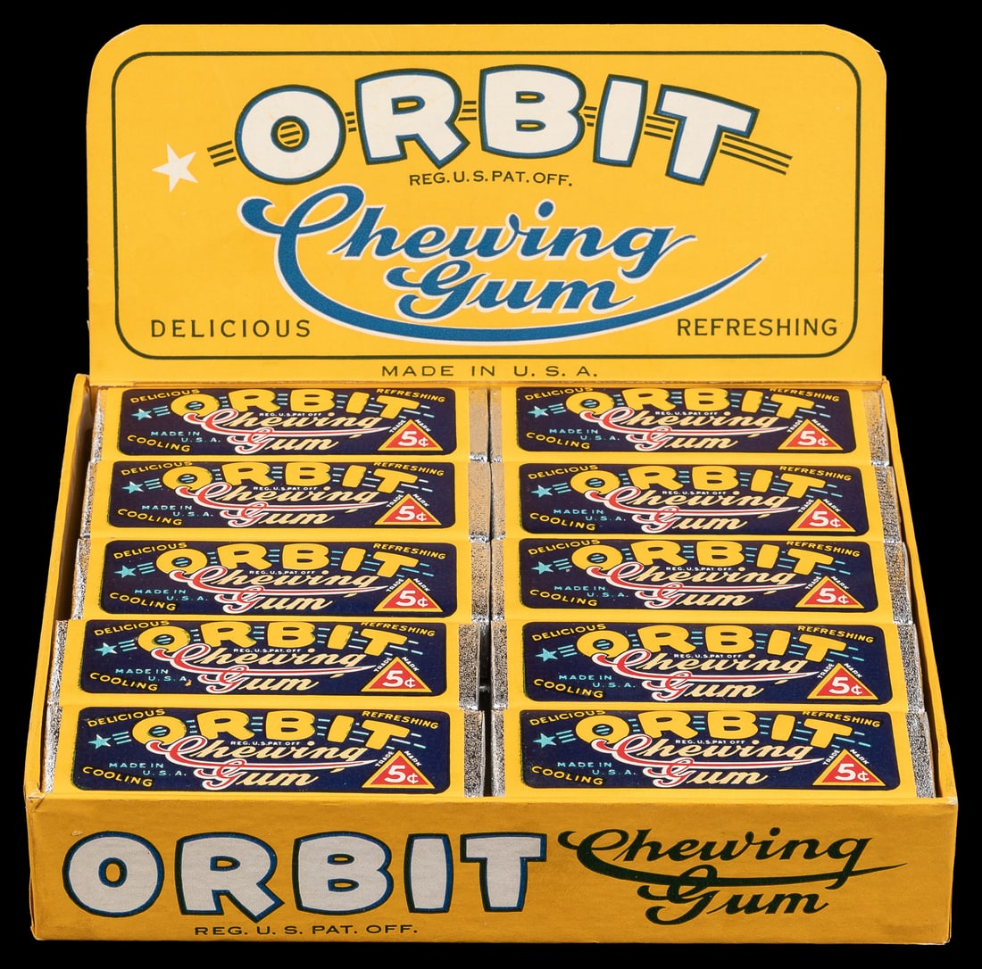 Orbit Chewing Gum in Original Box. (1 of 2)