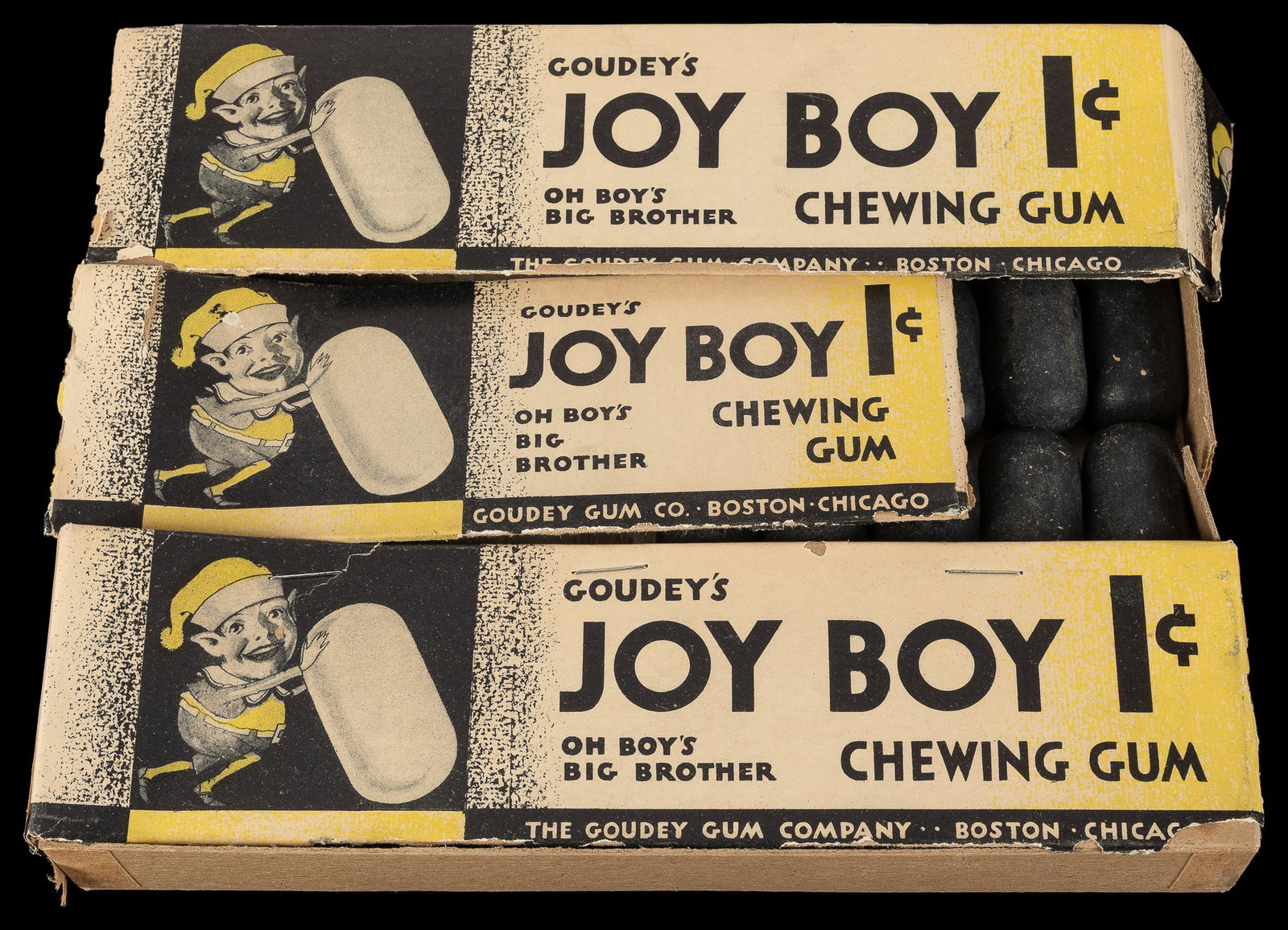 Goudey's Joy Boy Gum with partial box. (1 of 1)