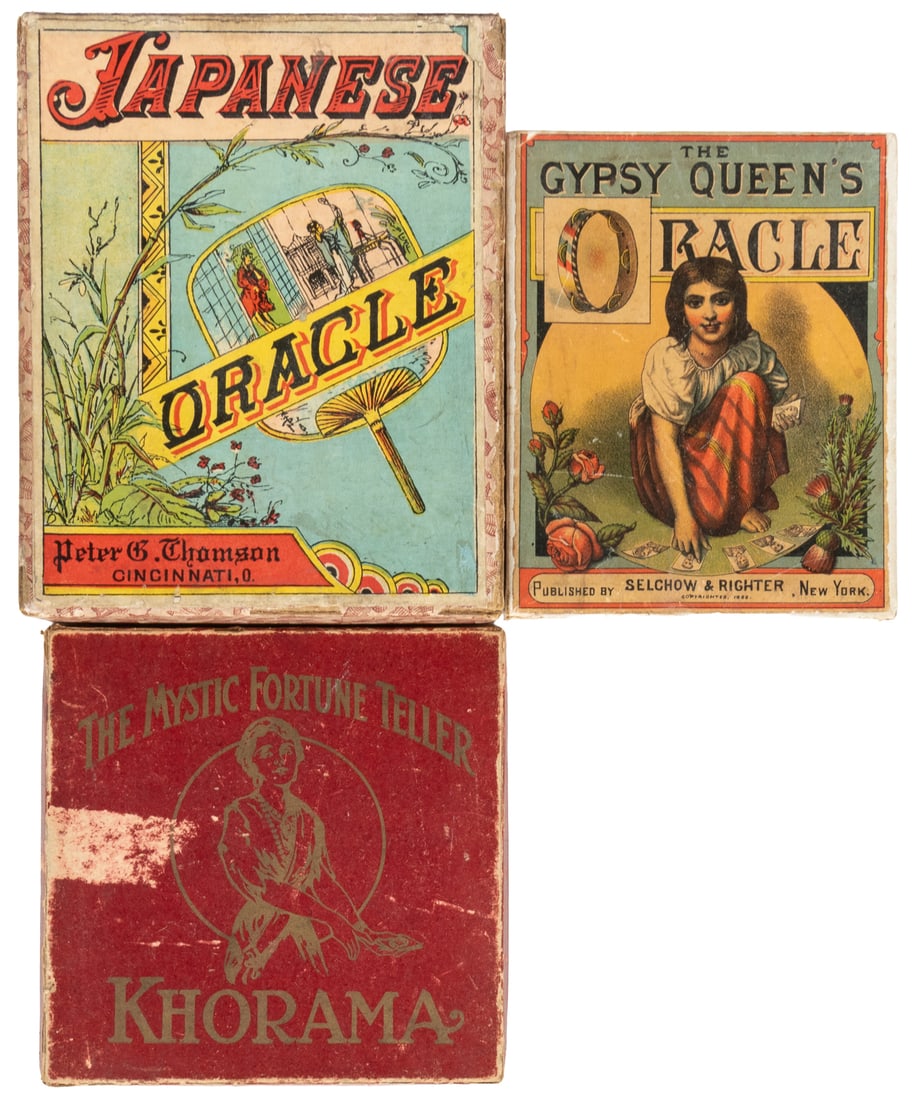 Trio of Divination Games including The Mystic Fortune Teller Khorama. (1 of 2)