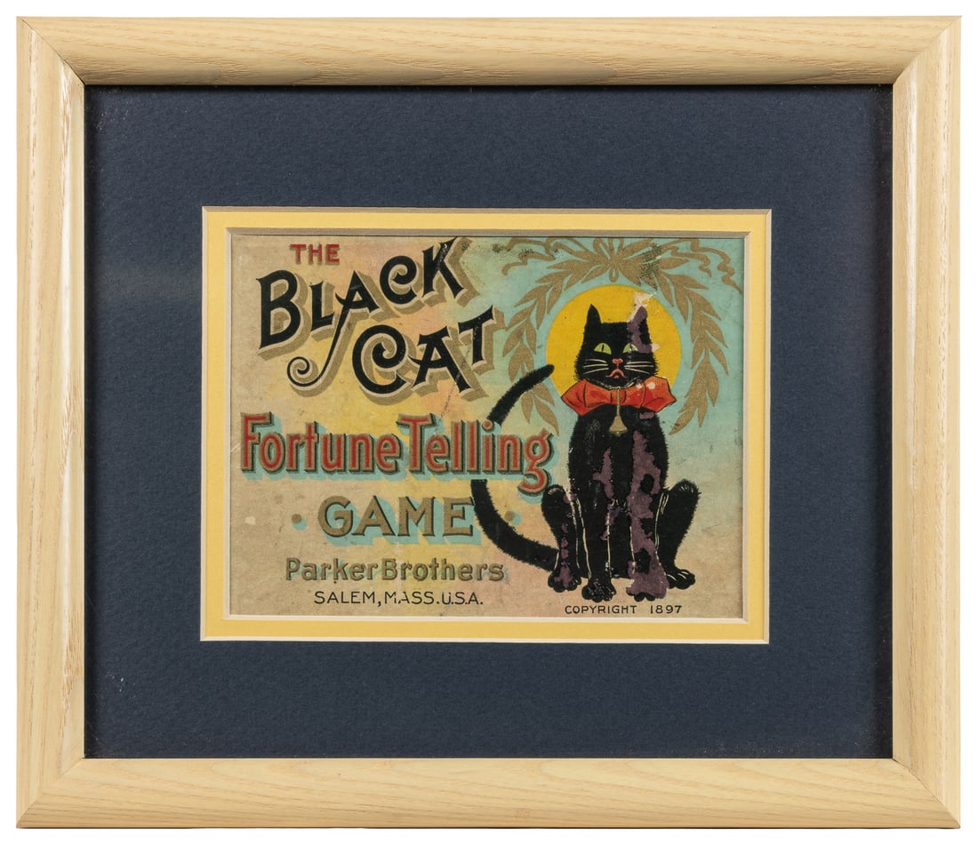 Parker Brothers The Black Cat Fortune Telling Game. (1 of 1)