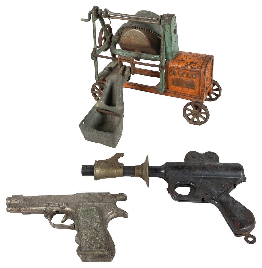 Trio of antique or vintage toys. (1 of 1)