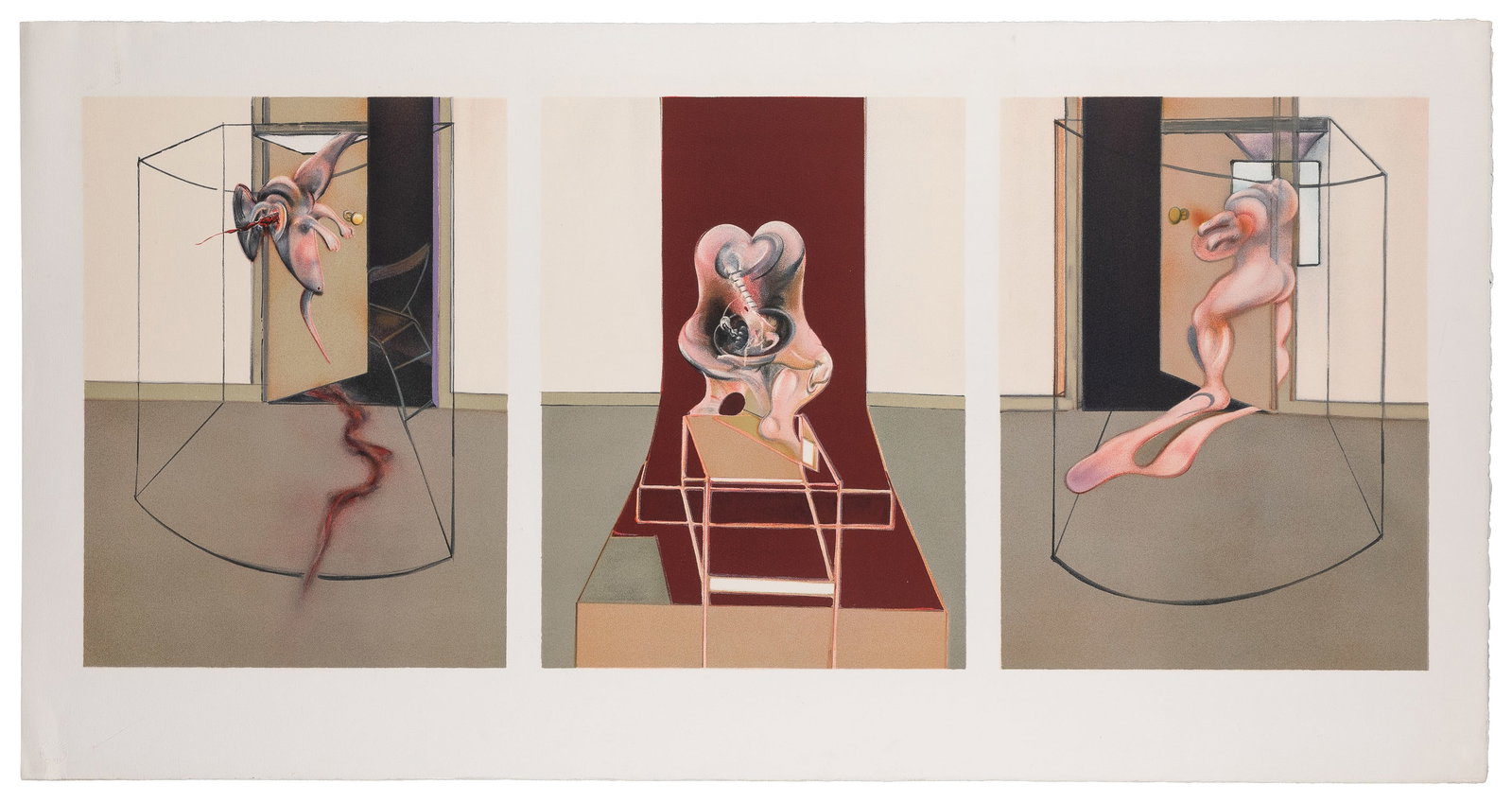 BACON, Francis (British,1909-1992). Oresteia of Aeschylus (Sabatier 16), 1981. (1 of 1)