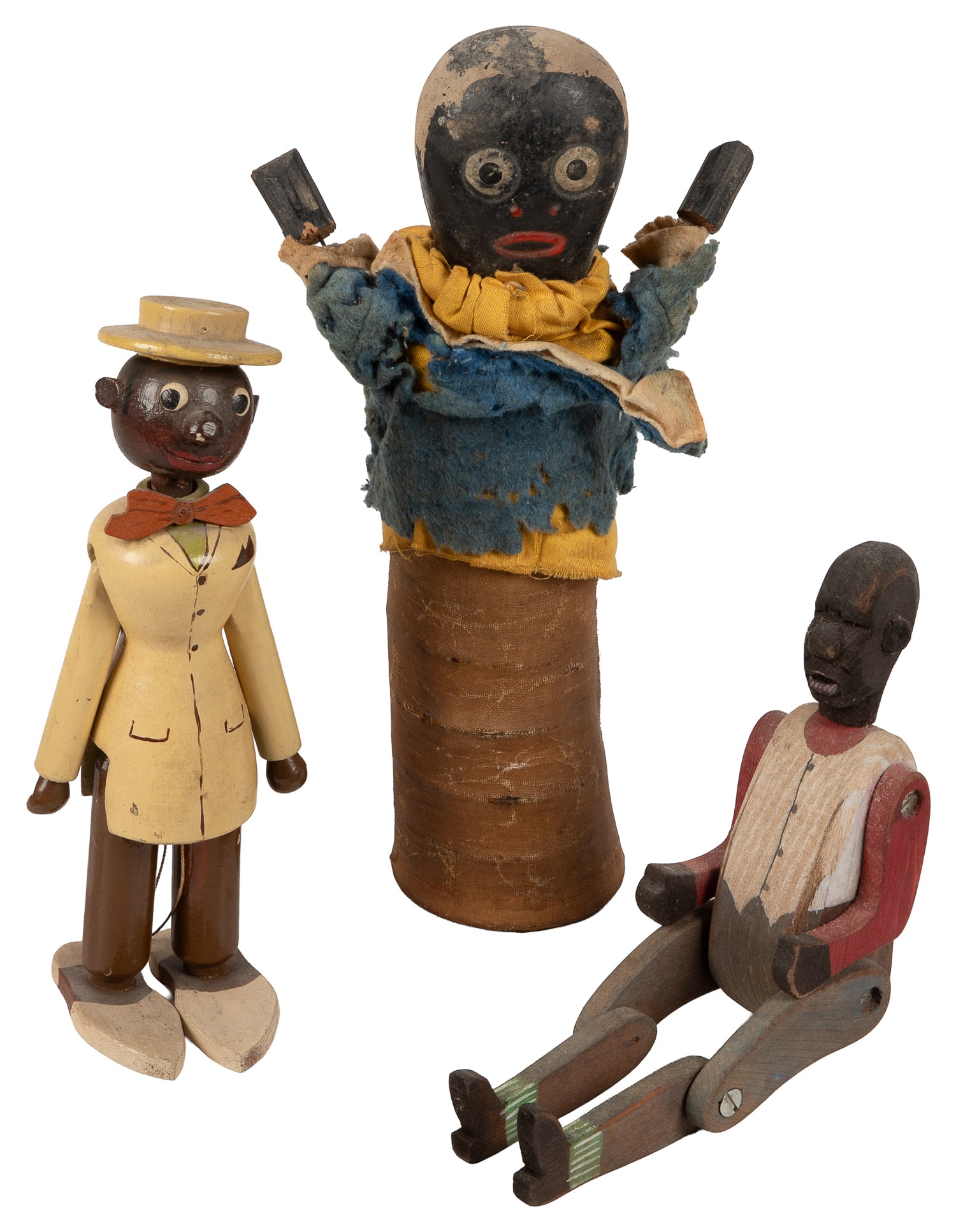Group of 3 Dancing Figures. (1 of 1)