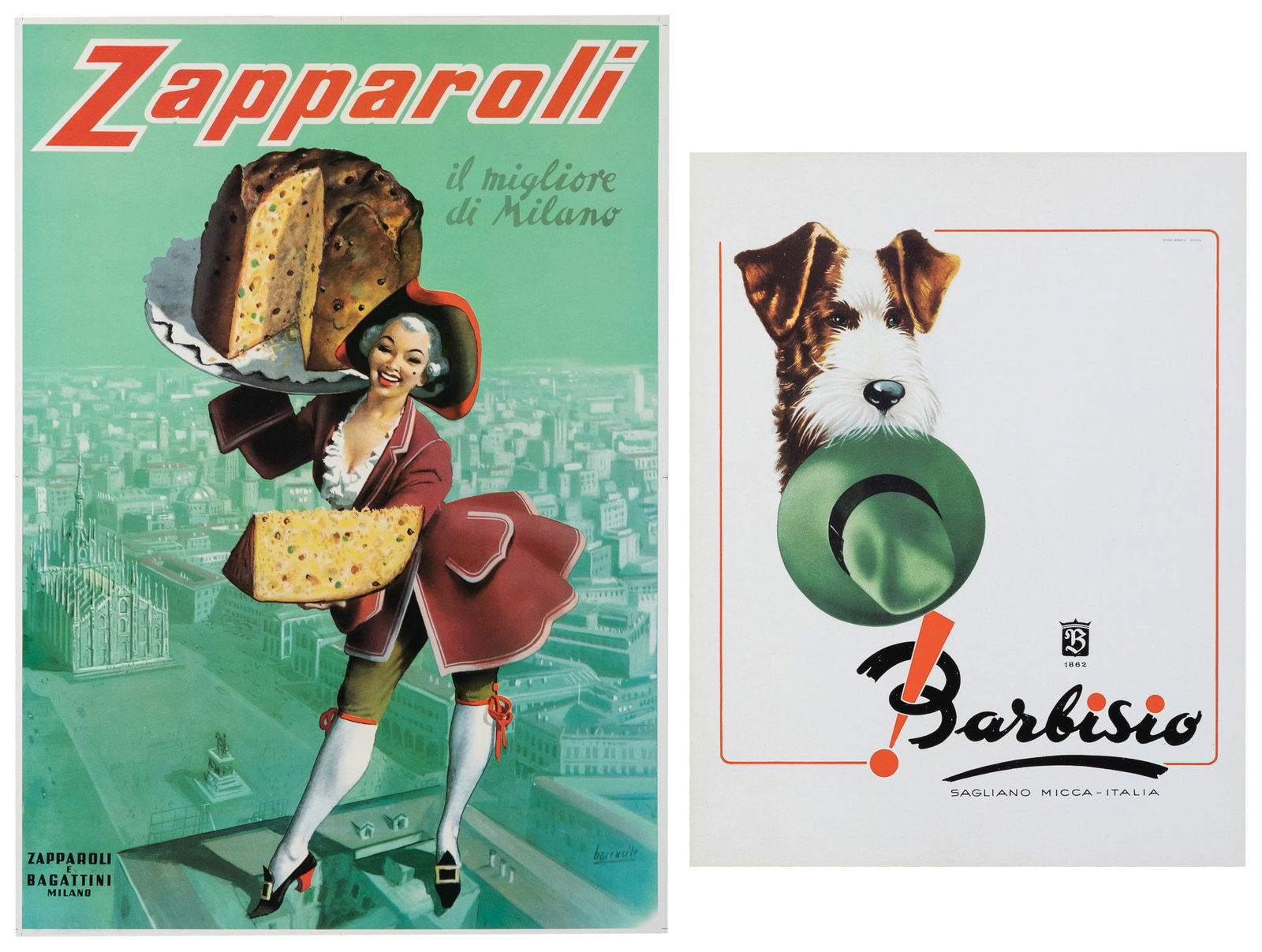 Two vintage Italian posters. (1 of 3)