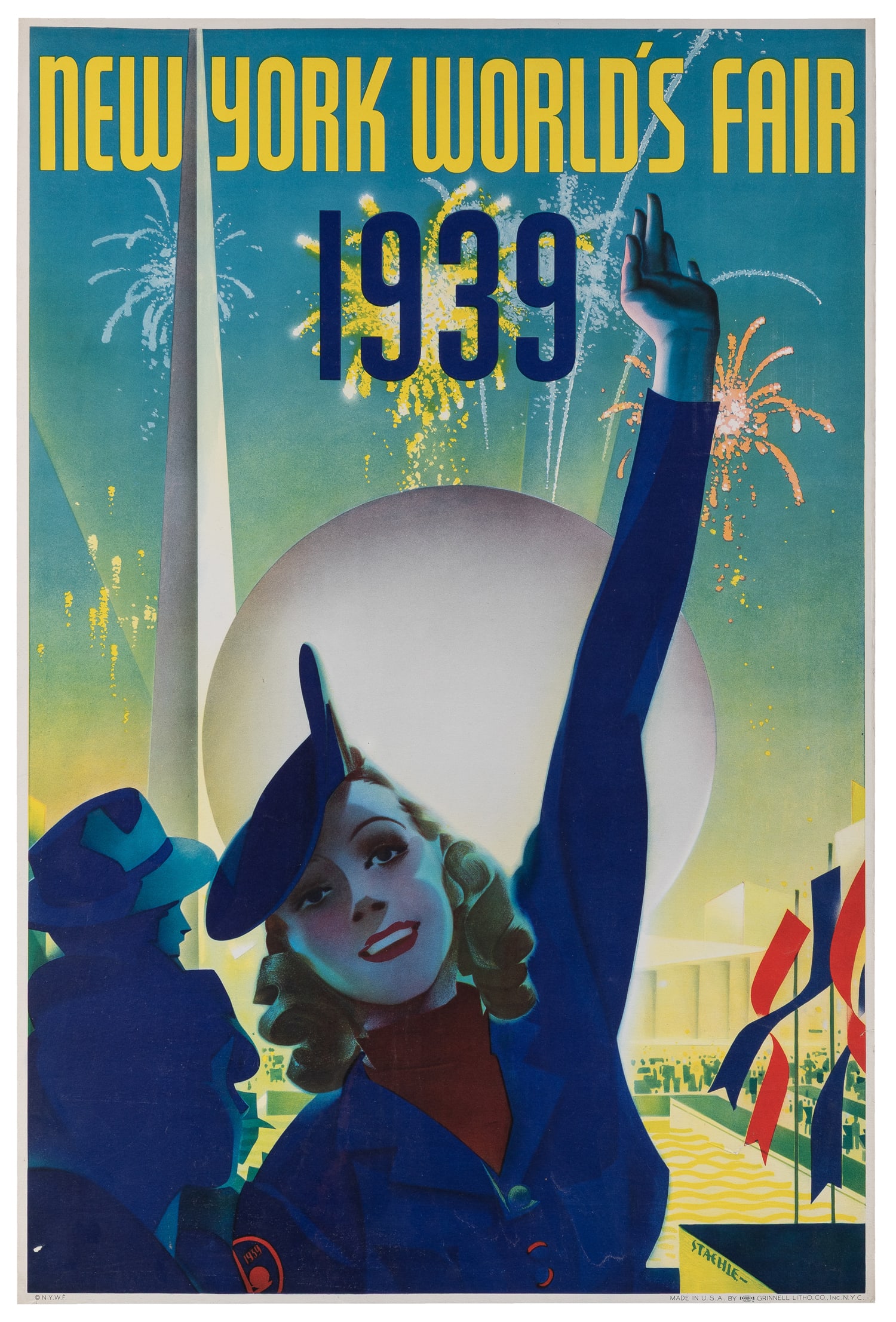 STAEHLE, Albert (1899 - 1974). New York World's Fair 1939. (1 of 1)