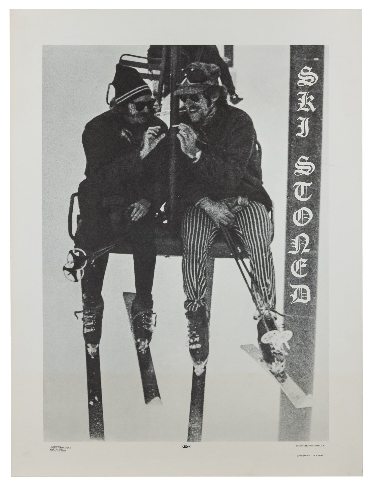 SHARP, Jim. Ski Stoned. 1970. (1 of 1)