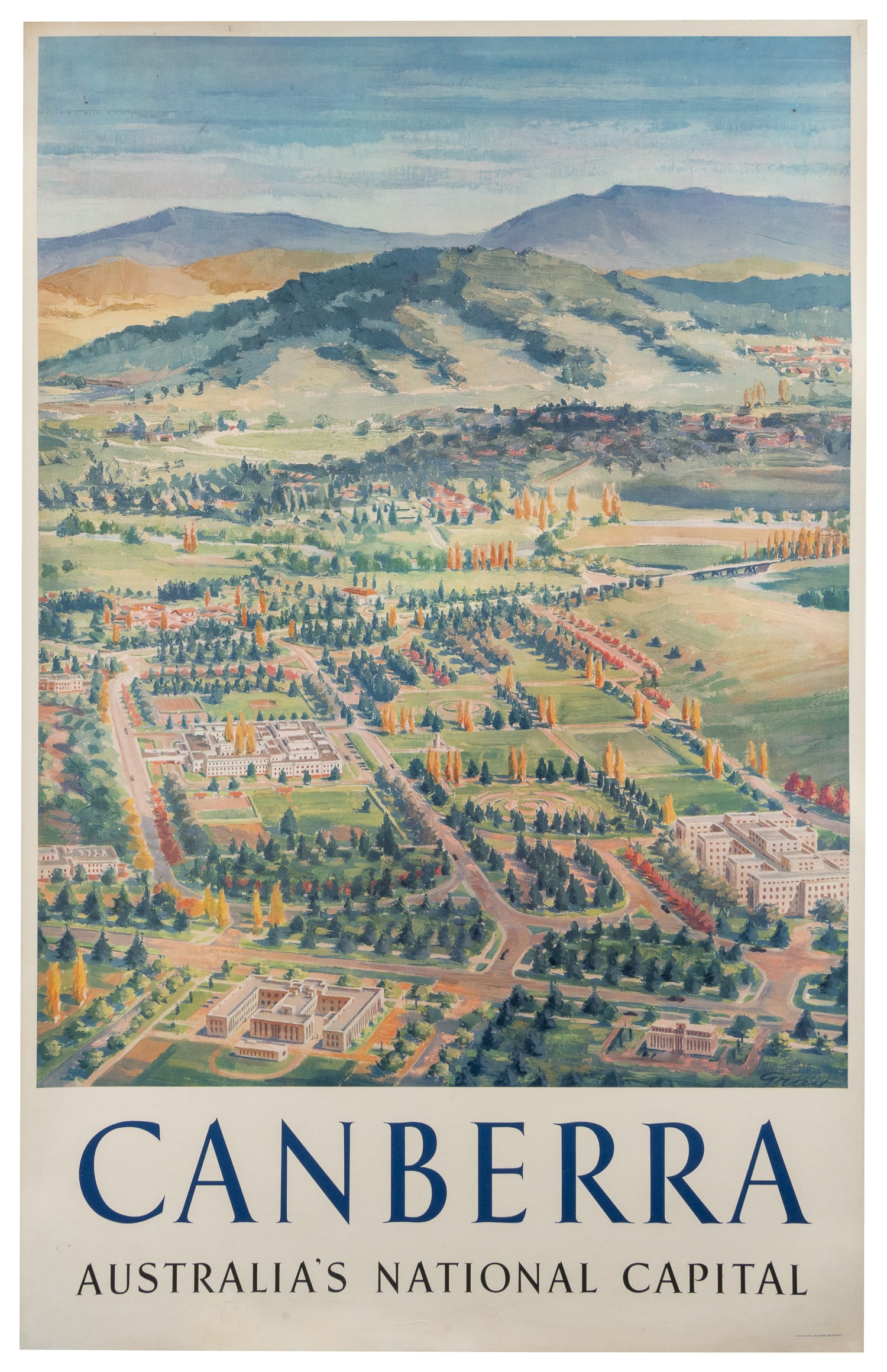 ​​​​​​​GRAY, John (1911 - 1972). Canberra / Australia's (1 of 1)