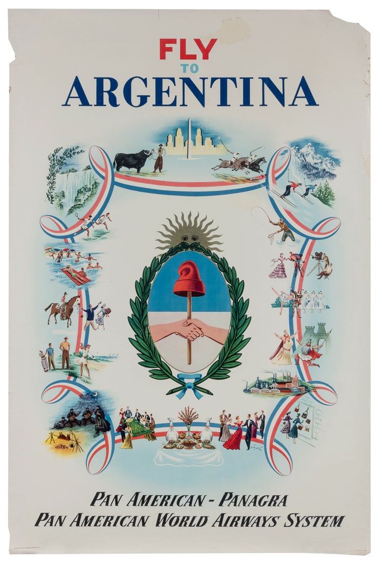 ALAJALOV, Constantin. Fly to Argentina / Pan American – Pan... (1 of 1)