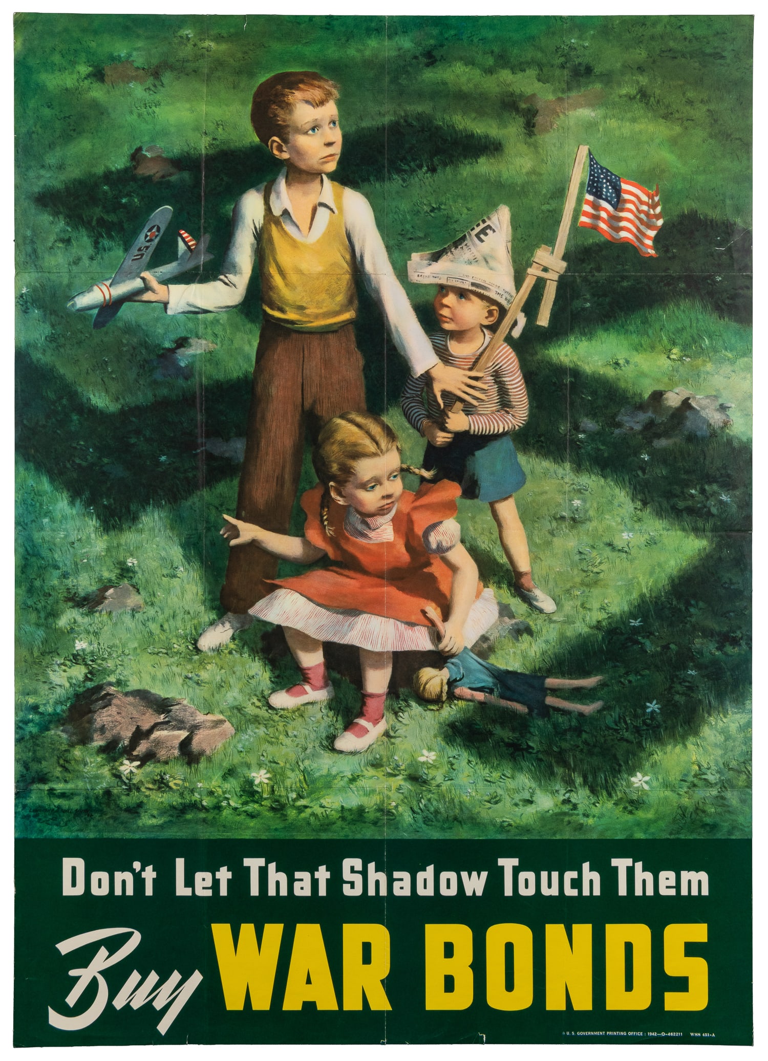 SMITH, Lawrence B (1909 - 1995). Don't Let that Shadow Touch Them. 1942. (1 of 1)