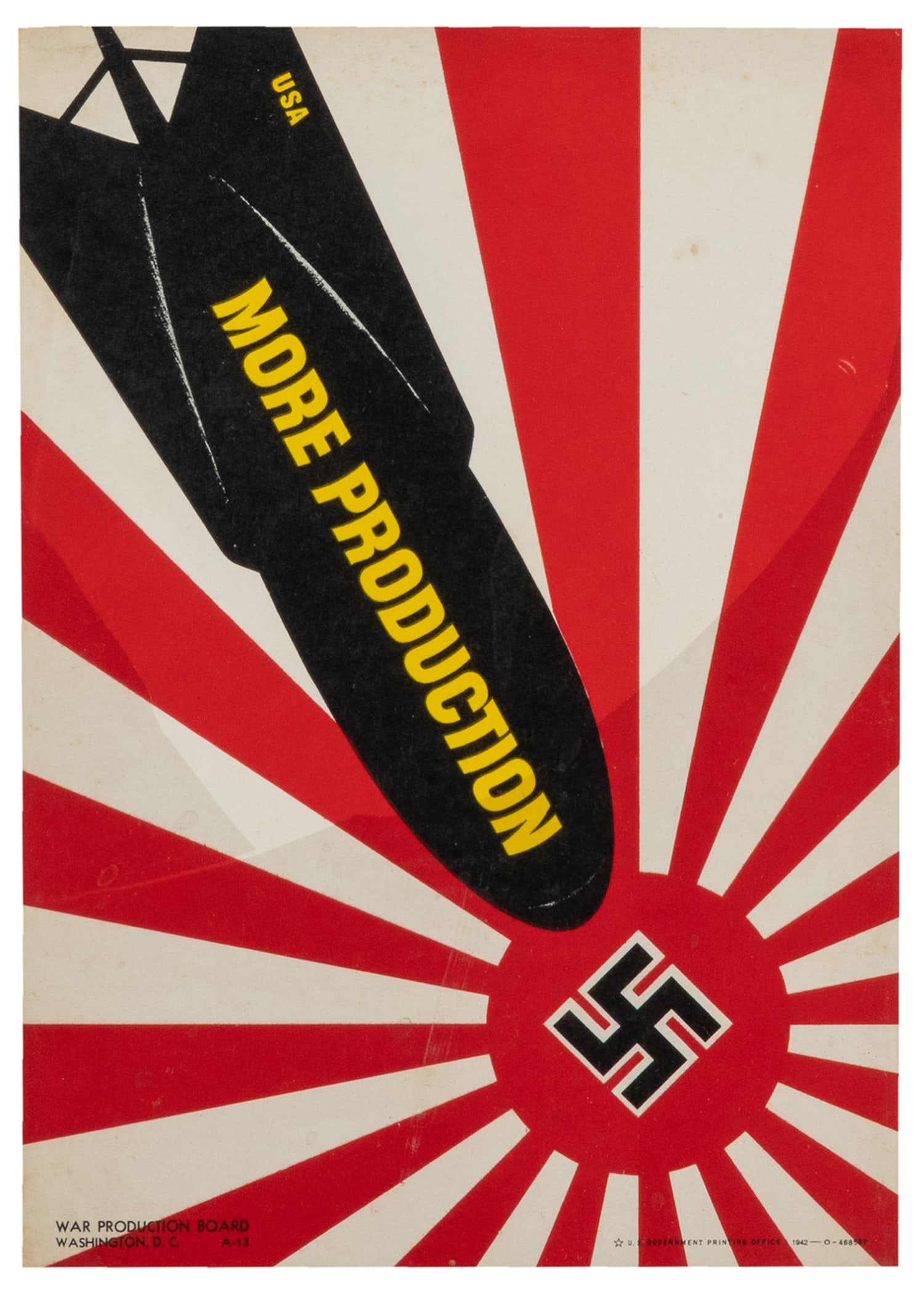 [WORLD WAR II]. Four small-format posters. - 5