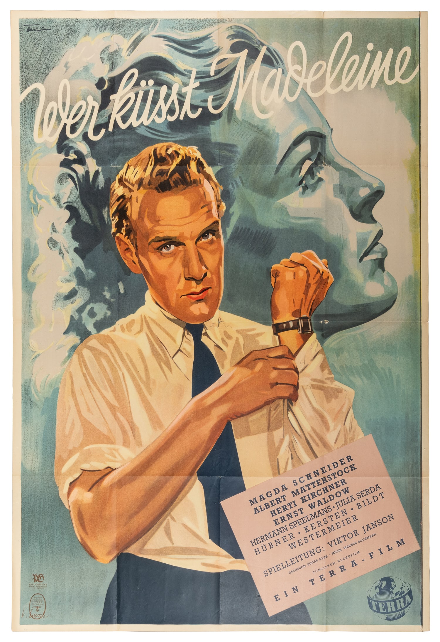 Wer Küsst Madeline? ("Who's Kissing Madeline?"). Terra Film, 1939. (1 of 1)