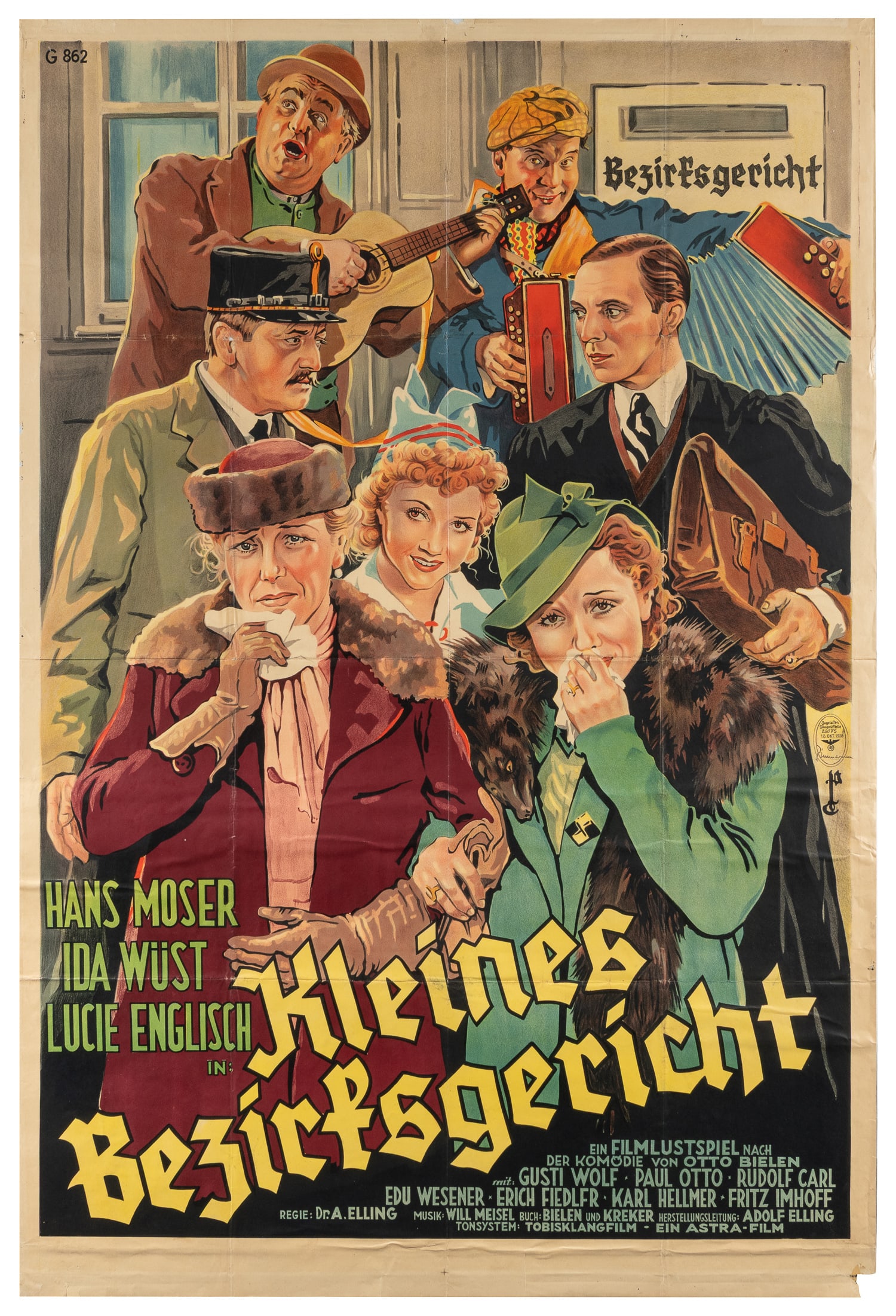 Kleines Bezirksgericht ("Little County Court"). Astra, 1938. (1 of 1)