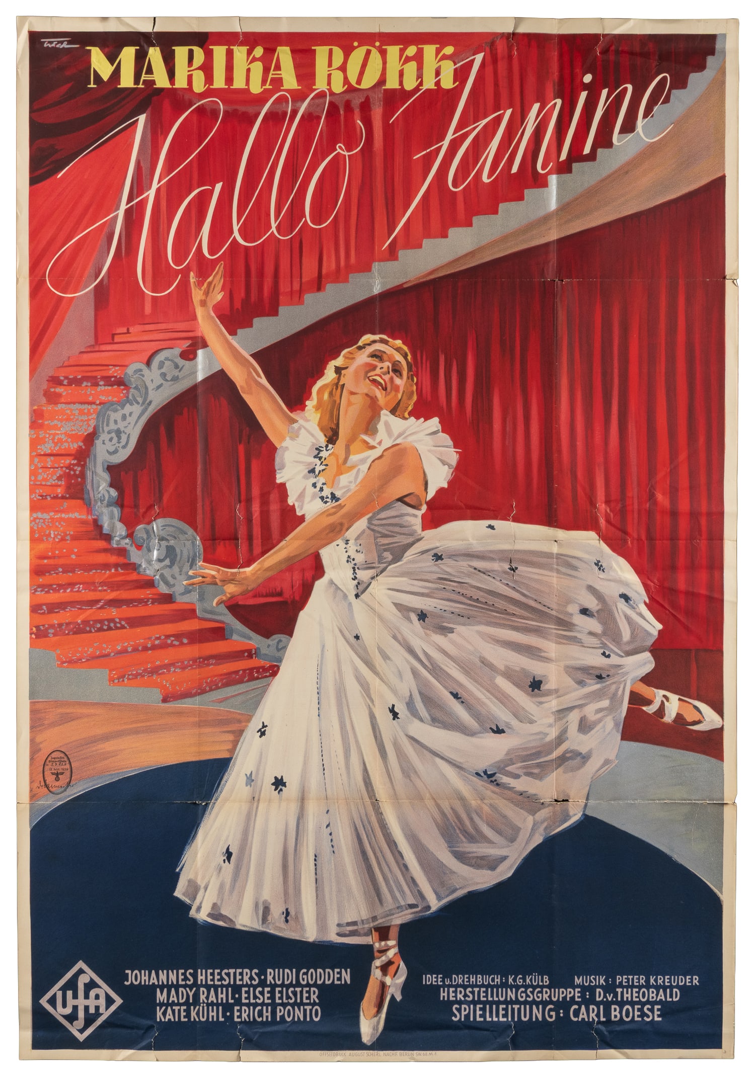Hallo Janine! UFA, 1939. (1 of 1)