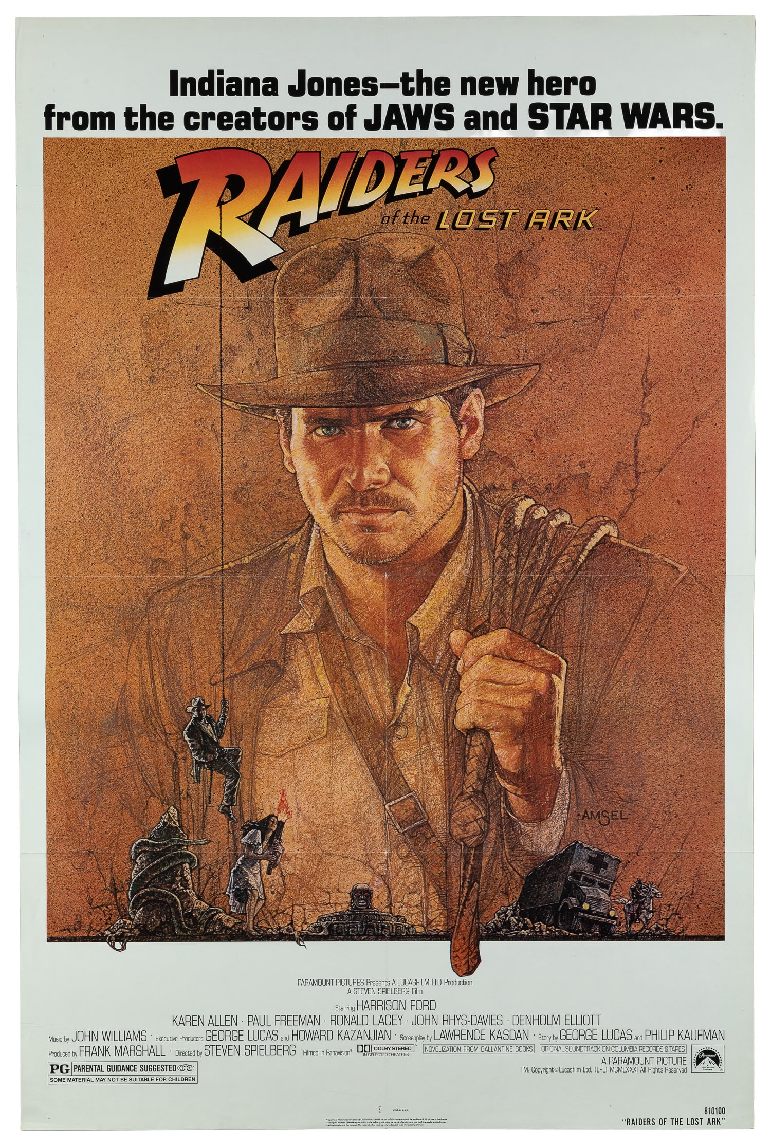 Raiders of the Lost Ark. 1981. (1 of 1)