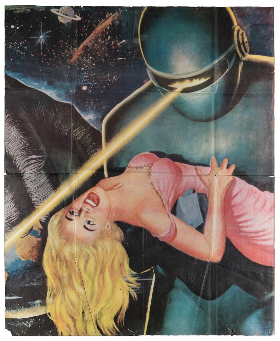 The Day the Earth Stood Still incomplete poster. (1 of 1)