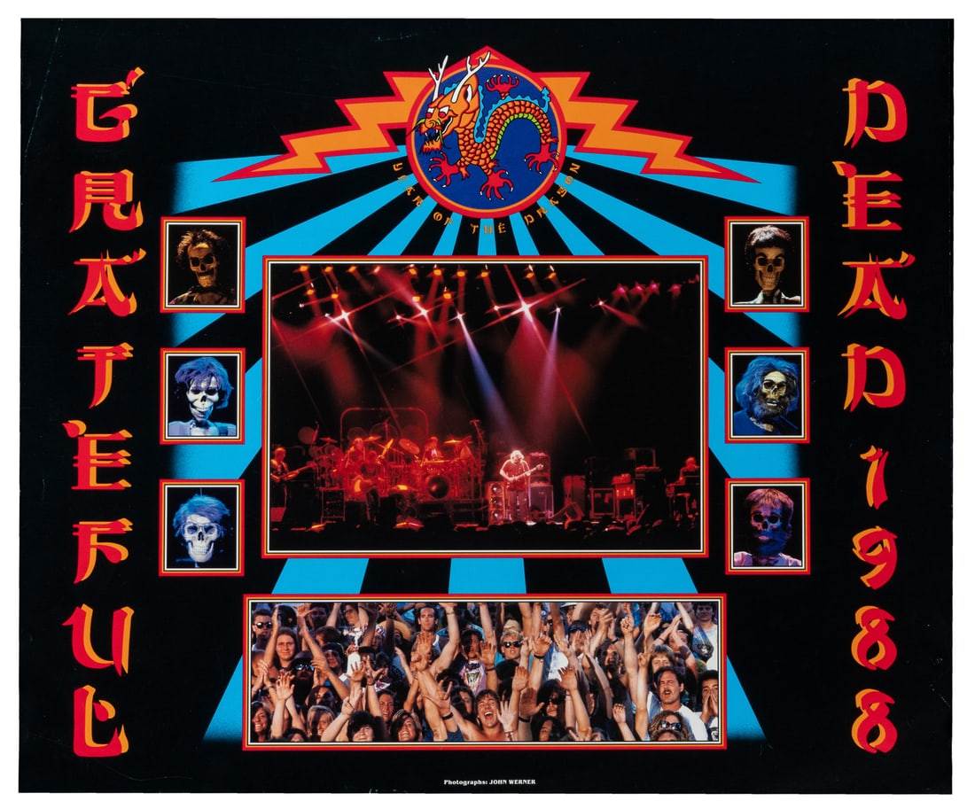 Grateful Dead. Three posters. - 3
