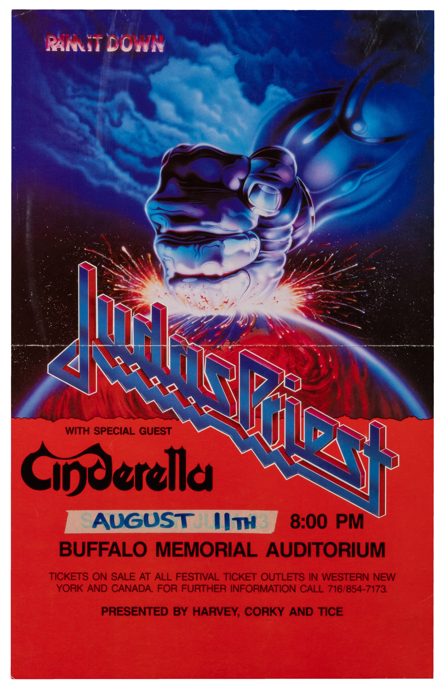 Judas Priest / Ram It Down. 1988. (1 of 1)