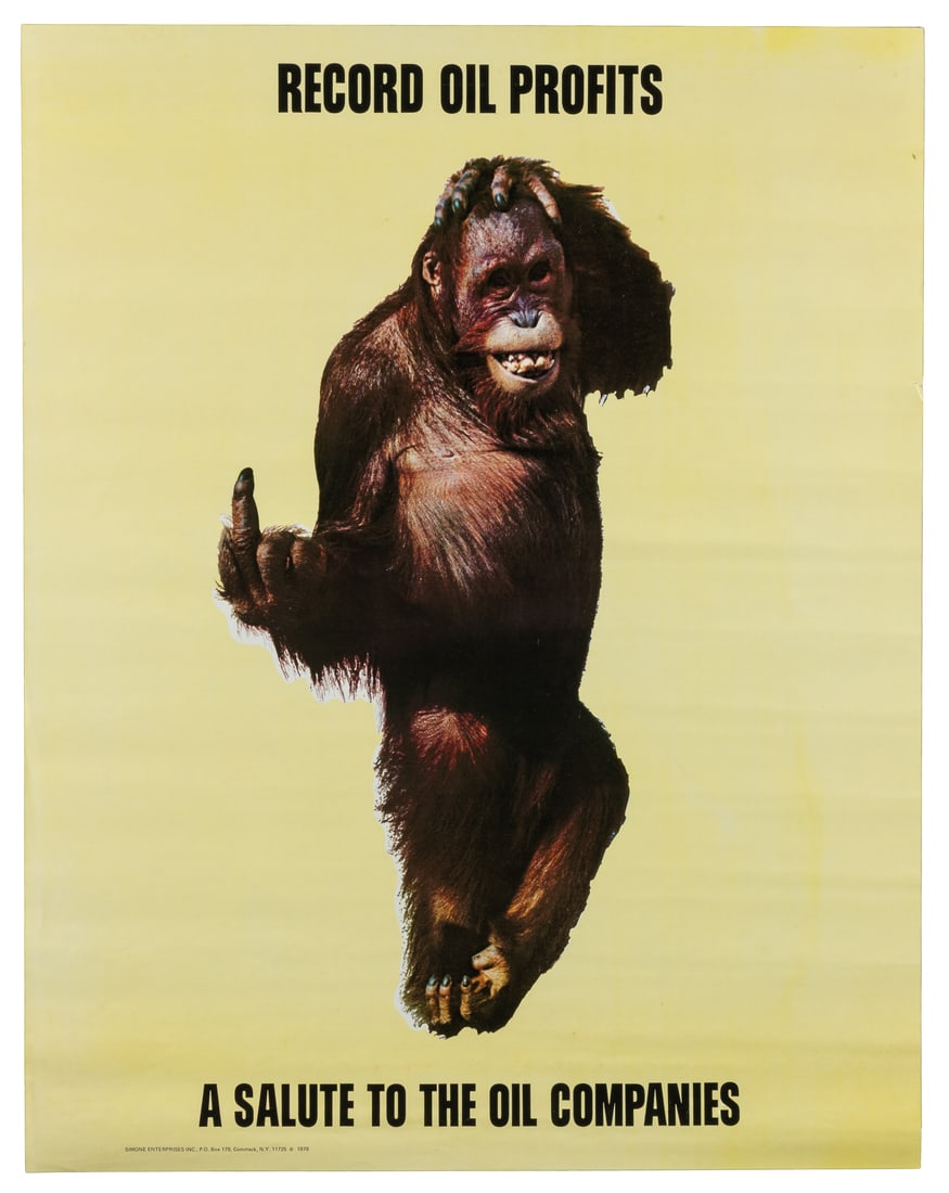 Record Oil Profits / A Salute to the Oil Companies. 1979. Commack: Simone Enterprises. (1 of 1)