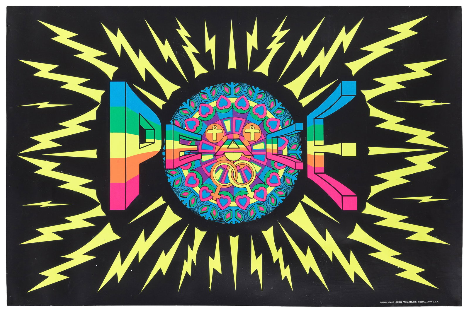 Super Peace. 1972. Two copies. (1 of 2)