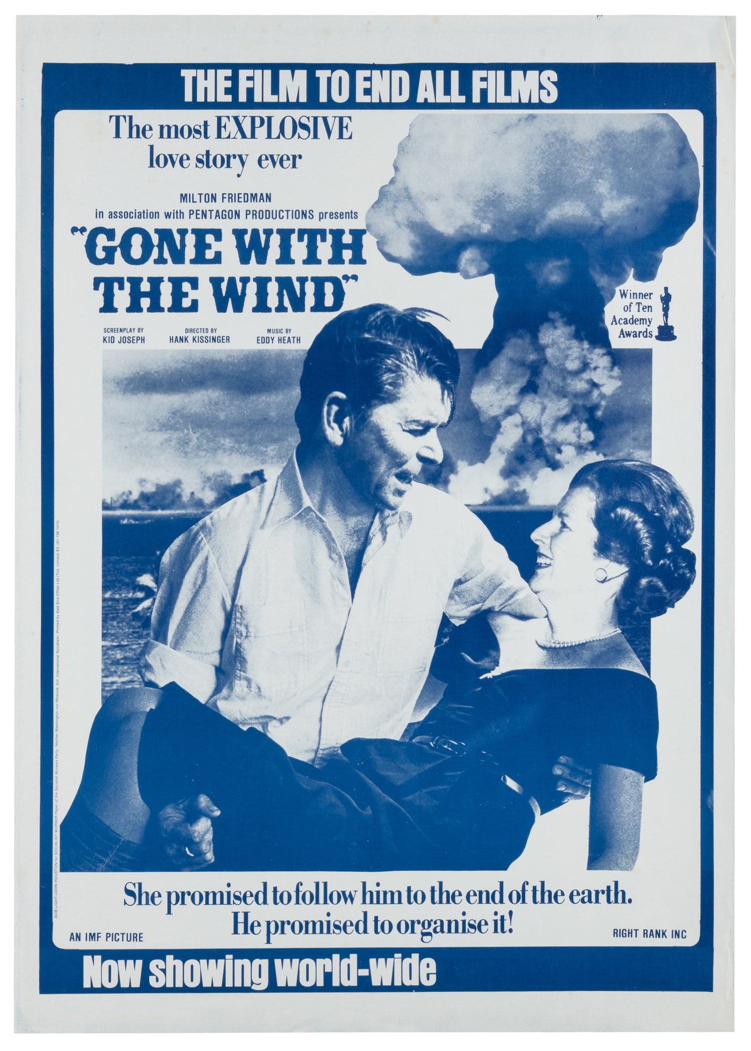 Five Ronald Reagan Posters. 1980s. - 3